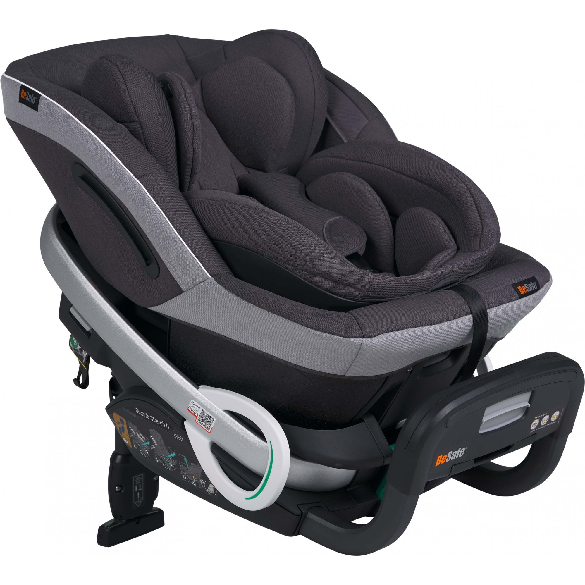 BeSafe Stretch B Rear Facing Car Seat Metallic Melange