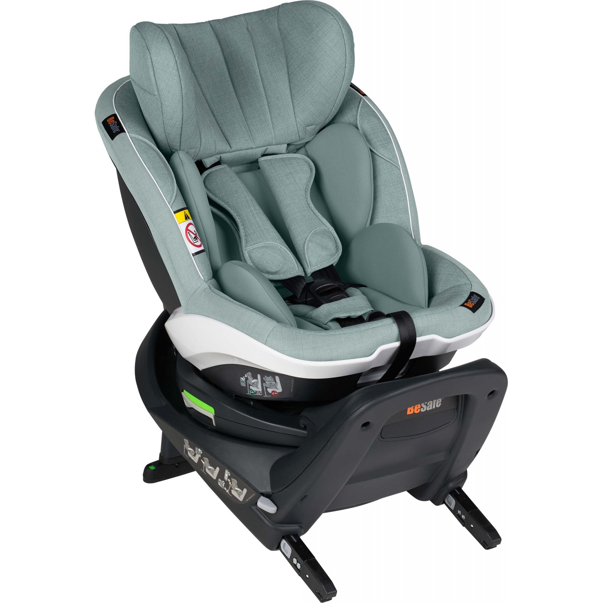 BeSafe iZi Twist i-Size Car Seat Sea Green Melange