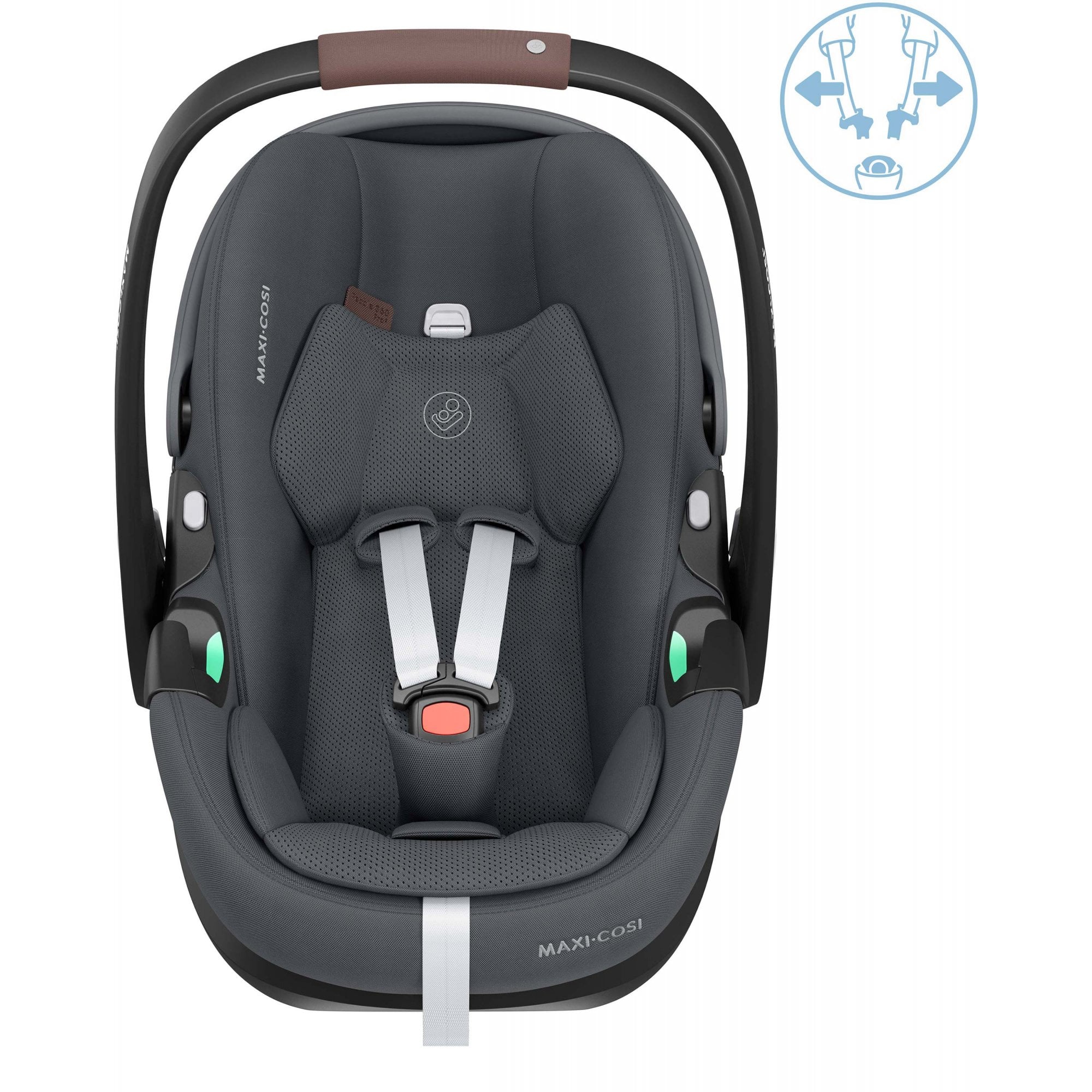 Maxi-Cosi Pebble 360 Pro V2 Infant Car Seat Group 0+ Twillic Graphite