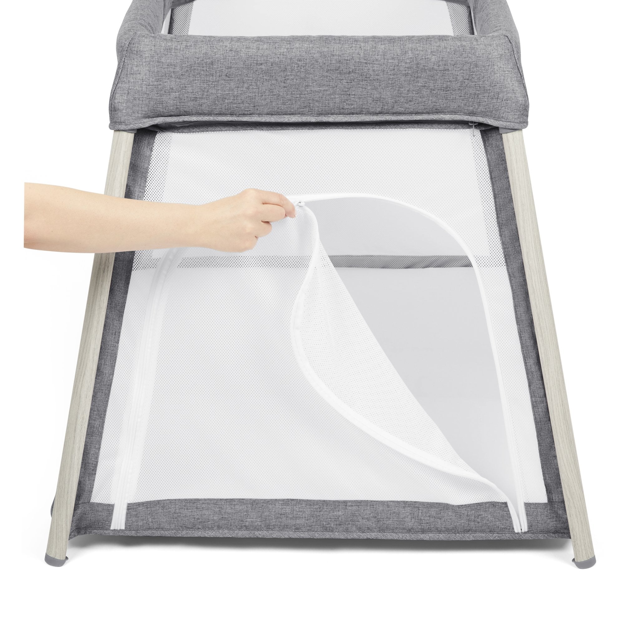 Ickle Bubba Scout 2-in-1 Travel Cot & Playpen Ash Grey