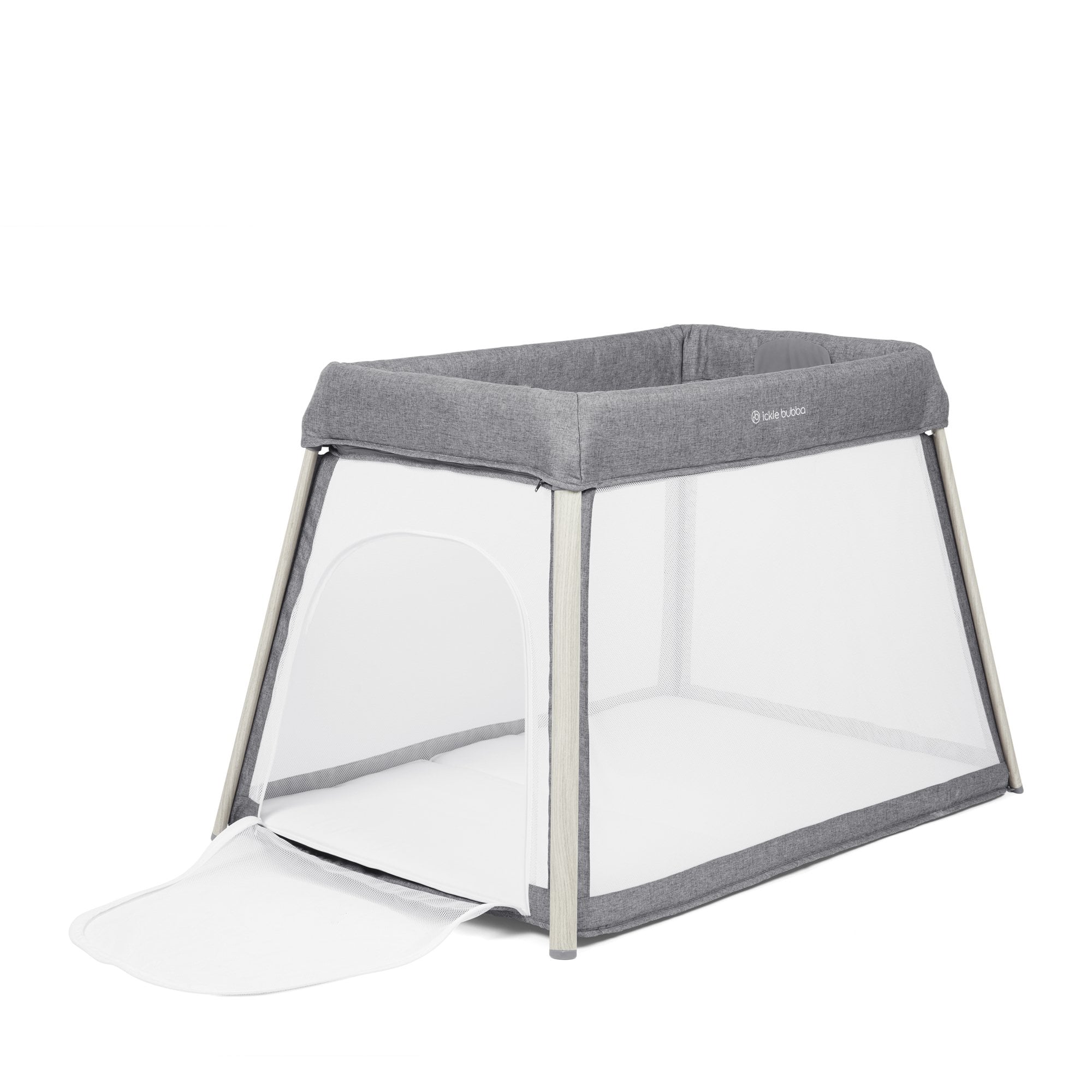 Ickle Bubba Scout 2-in-1 Travel Cot & Playpen Ash Grey