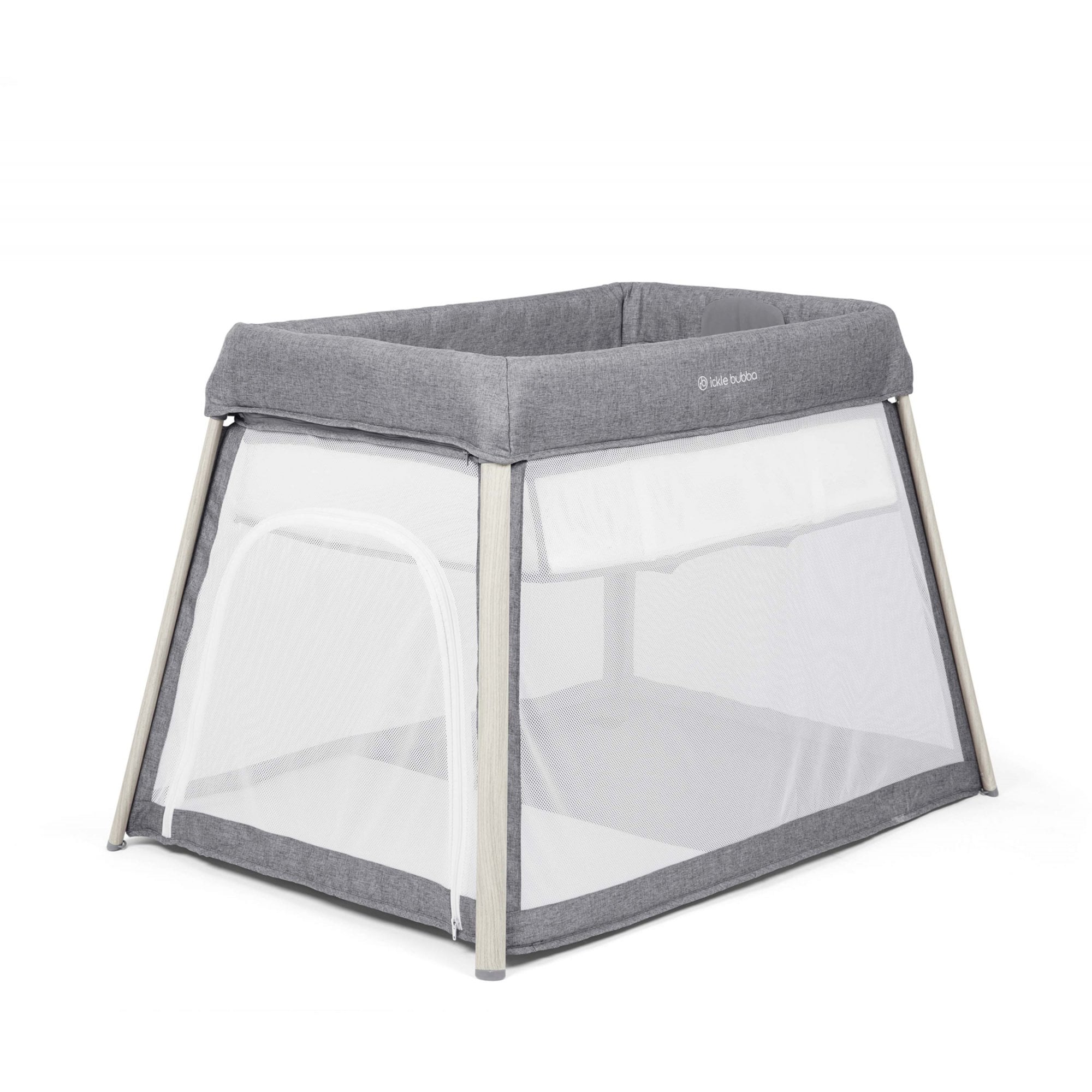 Ickle Bubba Scout 3-in-1 Travel Crib, Cot & Playpen Ash Grey