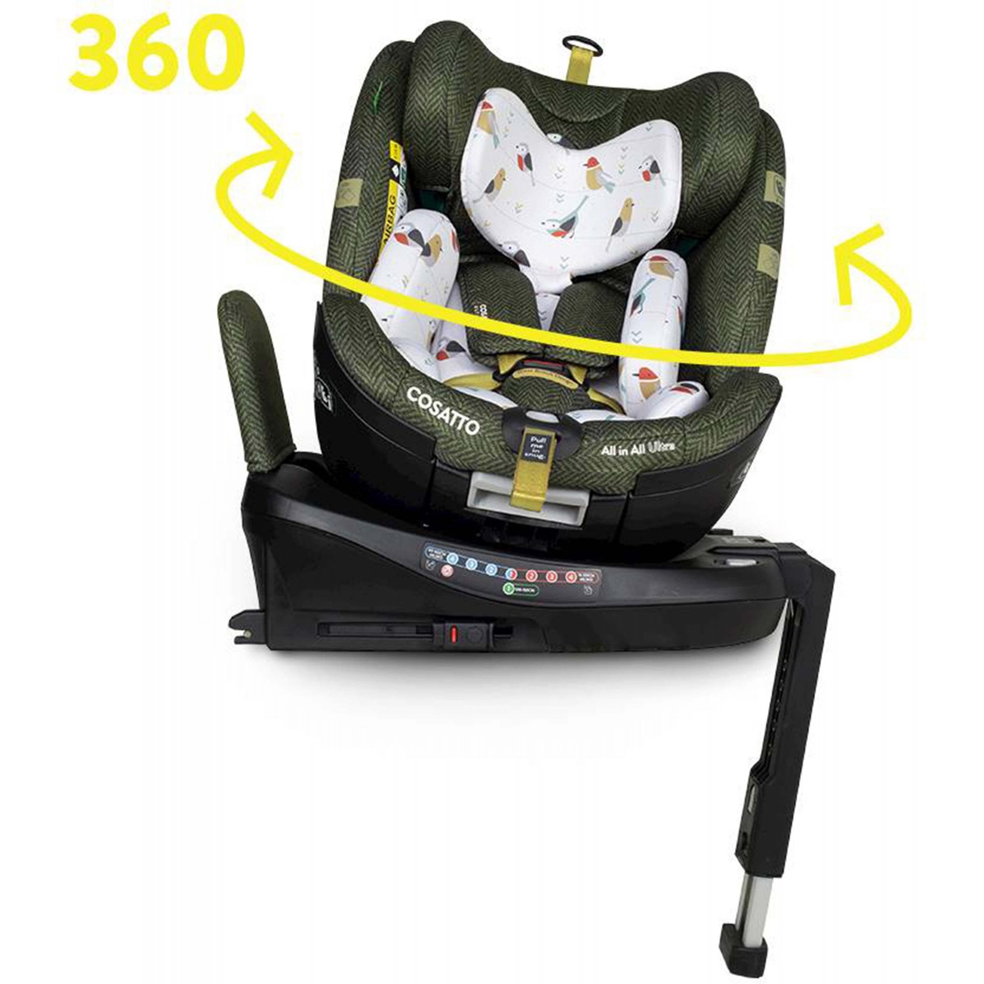 Cosatto All in All Ultra 360 Rotate i-Size Car Seat Bureau