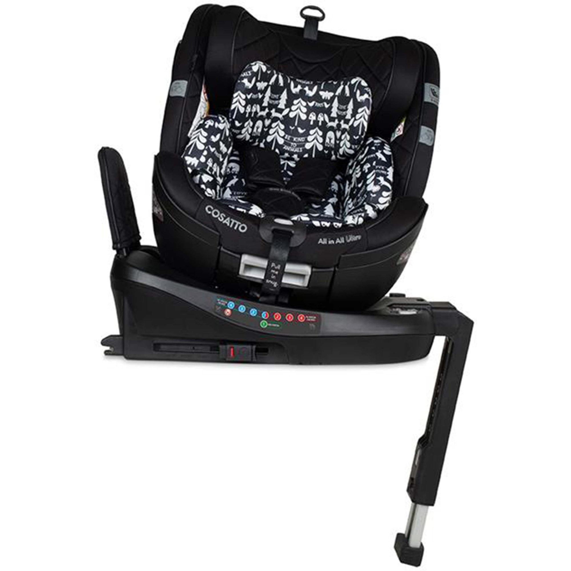 Cosatto All in All Ultra 360 Rotate i-Size Car Silhouette