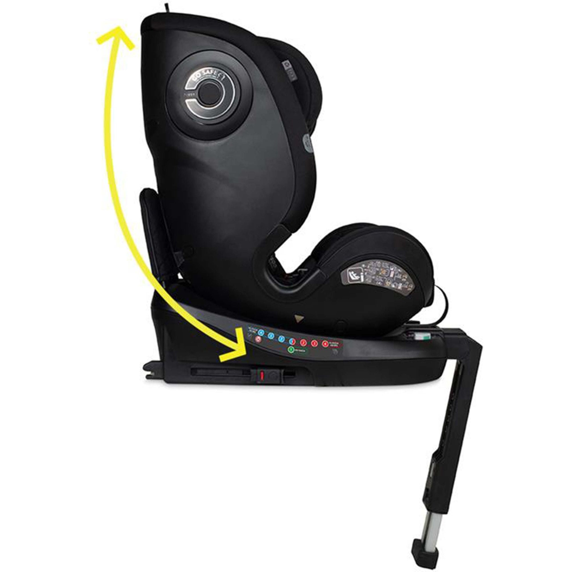 Cosatto All in All Ultra 360 Rotate i-Size Car Silhouette