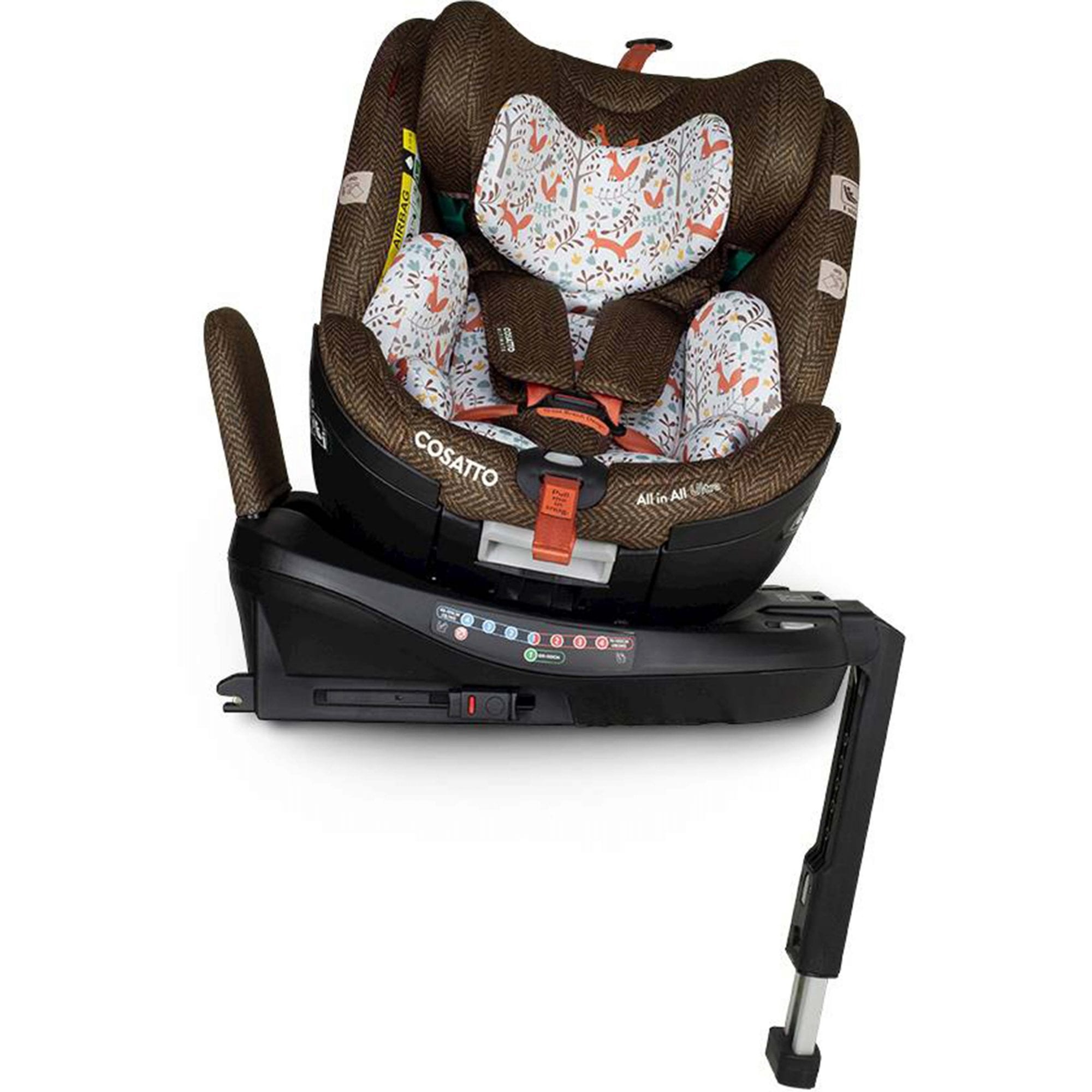 Cosatto All in All Ultra 360 Rotate i-Size Car Seat Foxford Hall