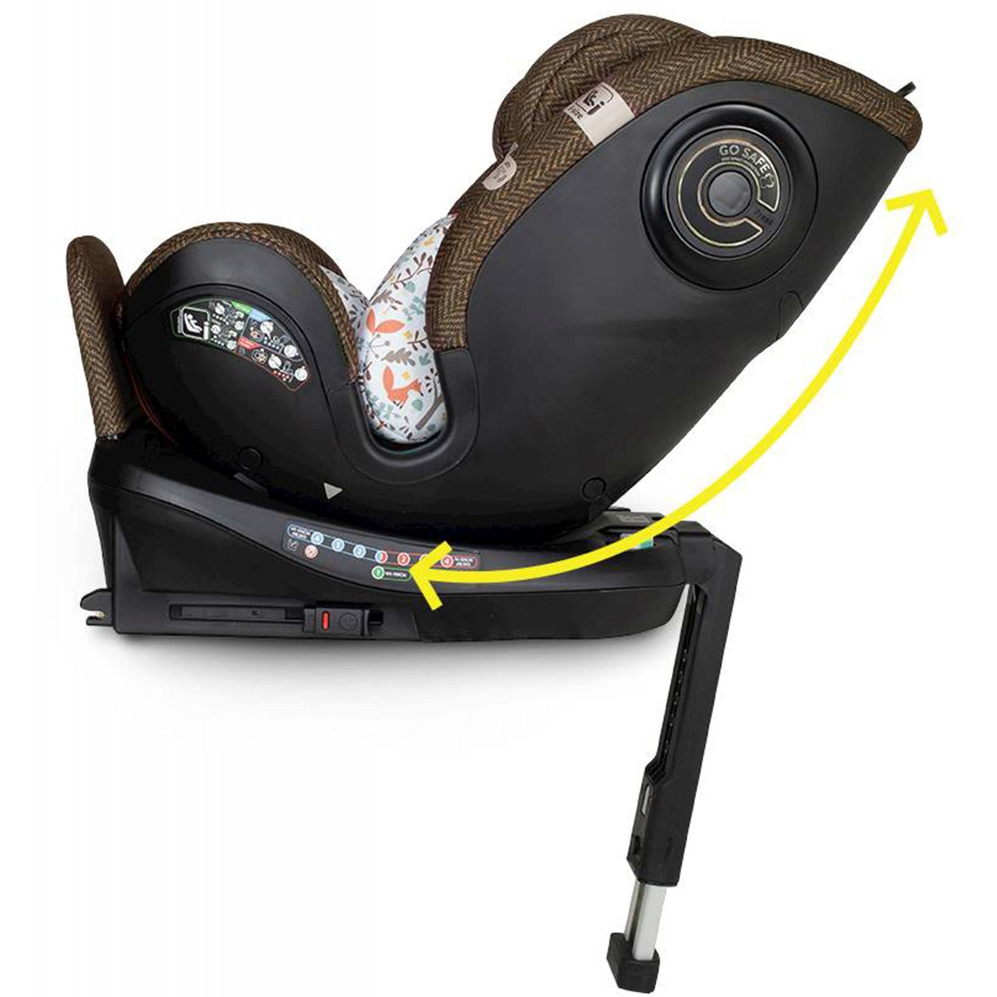 Cosatto All in All Ultra 360 Rotate i-Size Car Seat Foxford Hall