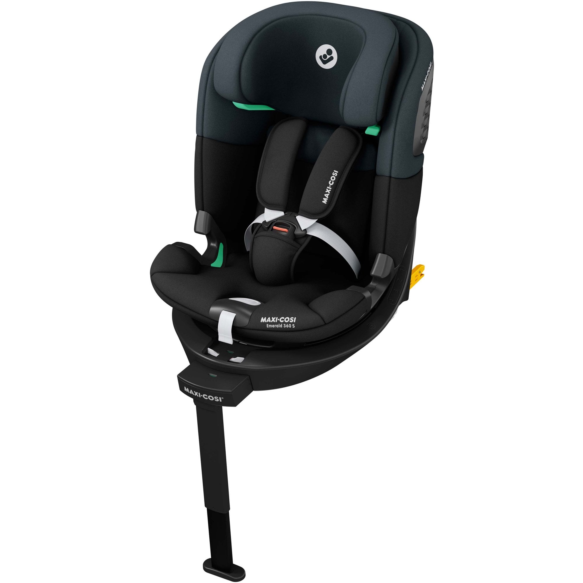 Maxi Cosi Emerald 360 S i-Size Car Seat Tonal Black