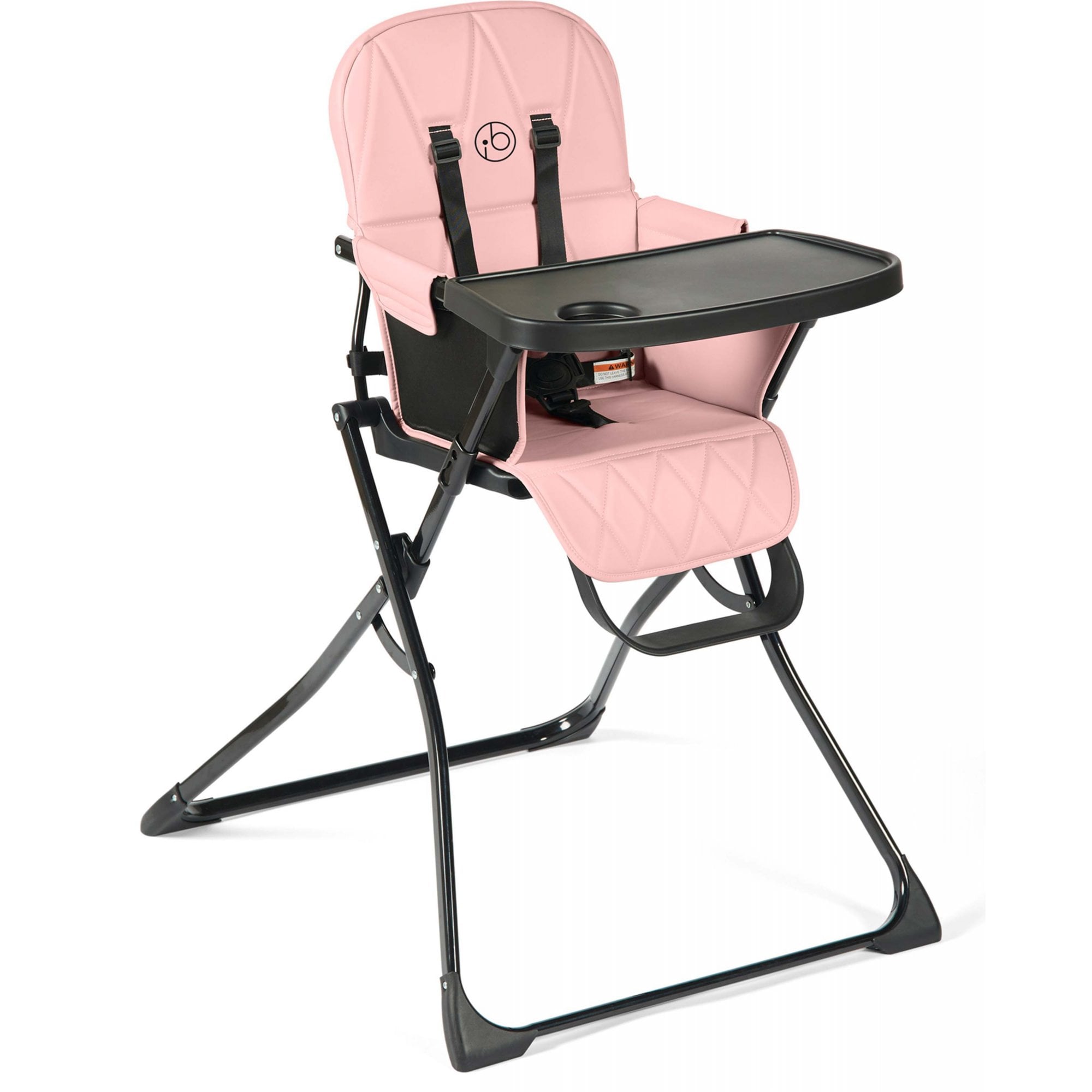 Ickle Bubba Flip Magic Fold Highchair Blush Pink