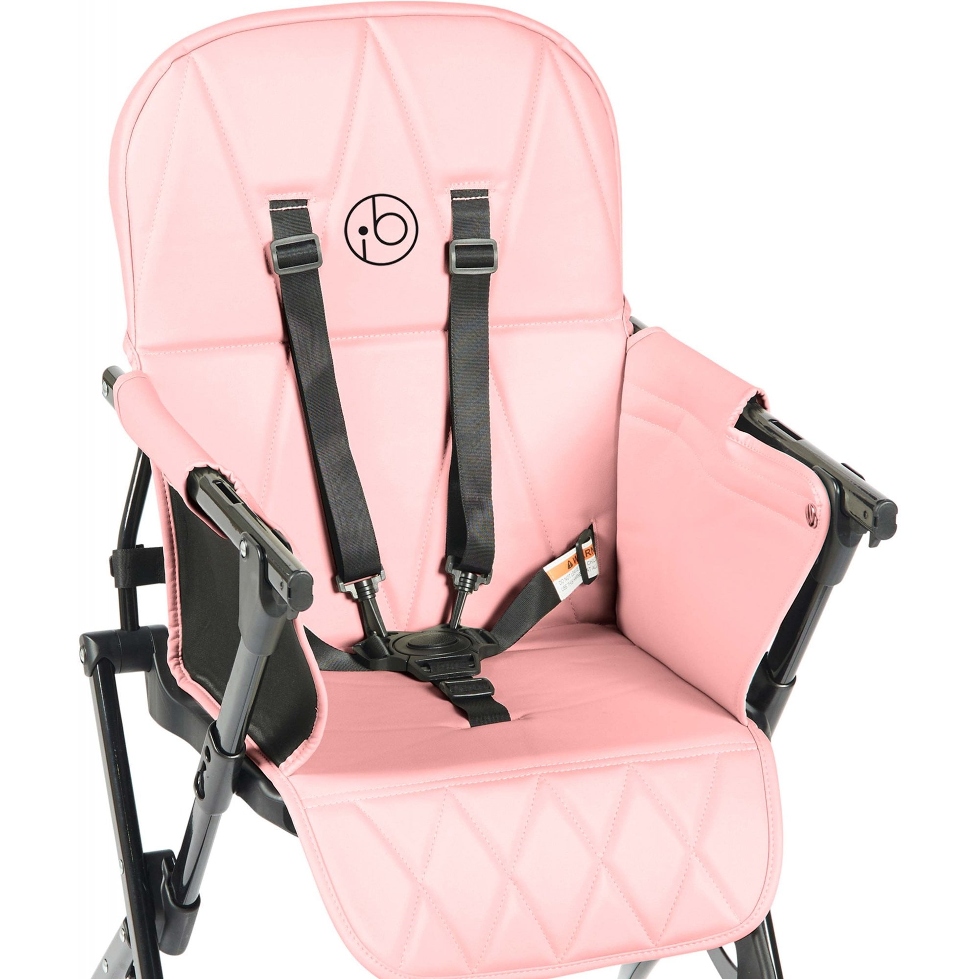 Ickle Bubba Flip Magic Fold Highchair Blush Pink