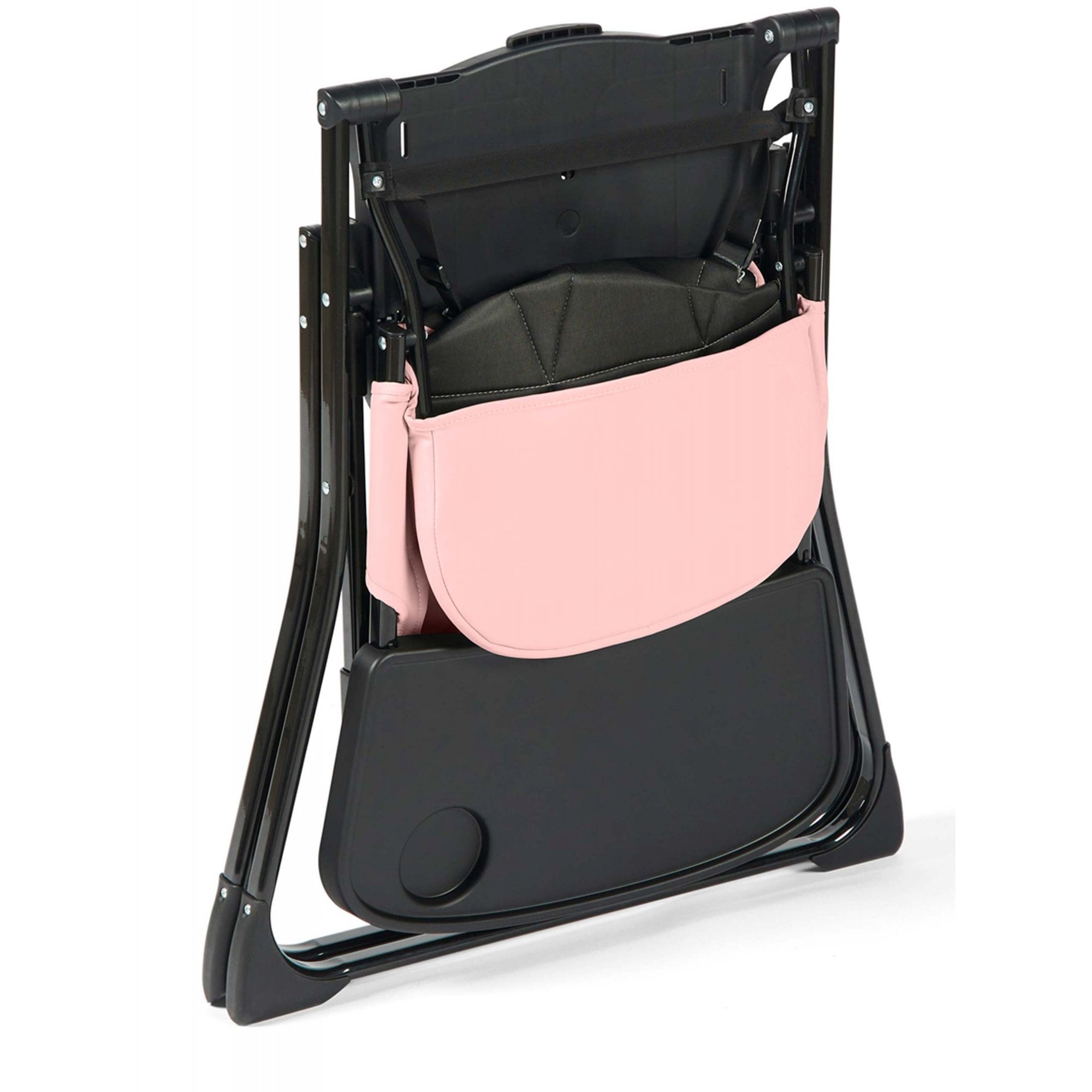 Ickle Bubba Flip Magic Fold Highchair Blush Pink