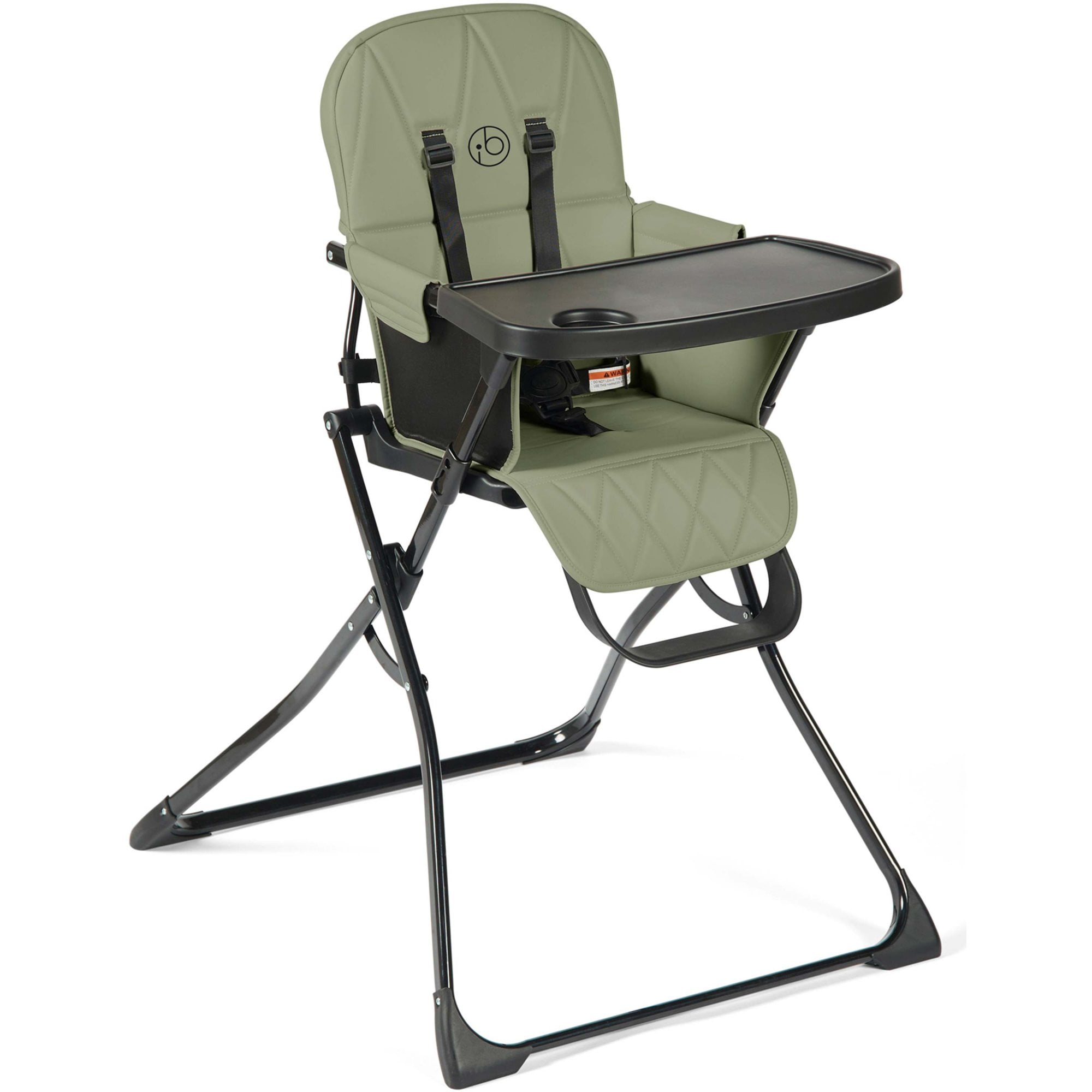 Ickle Bubba Flip Magic Fold Highchair Sage Green