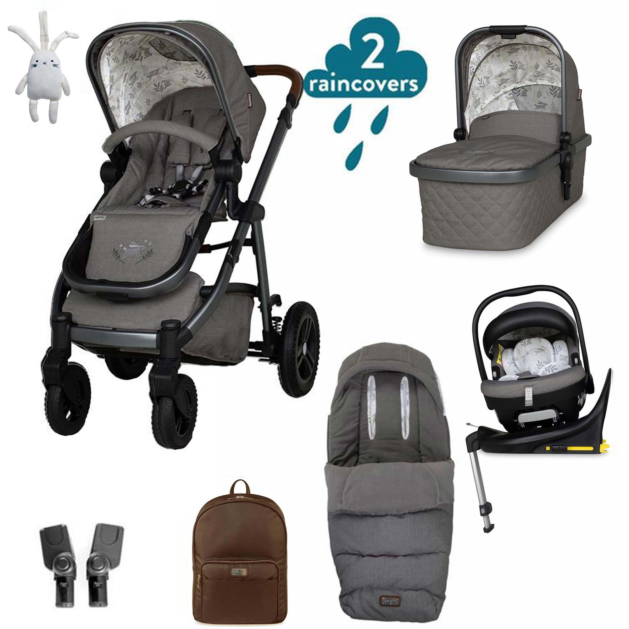 Cosatto Wow 3 Rotating Everything Bundle Bobtail