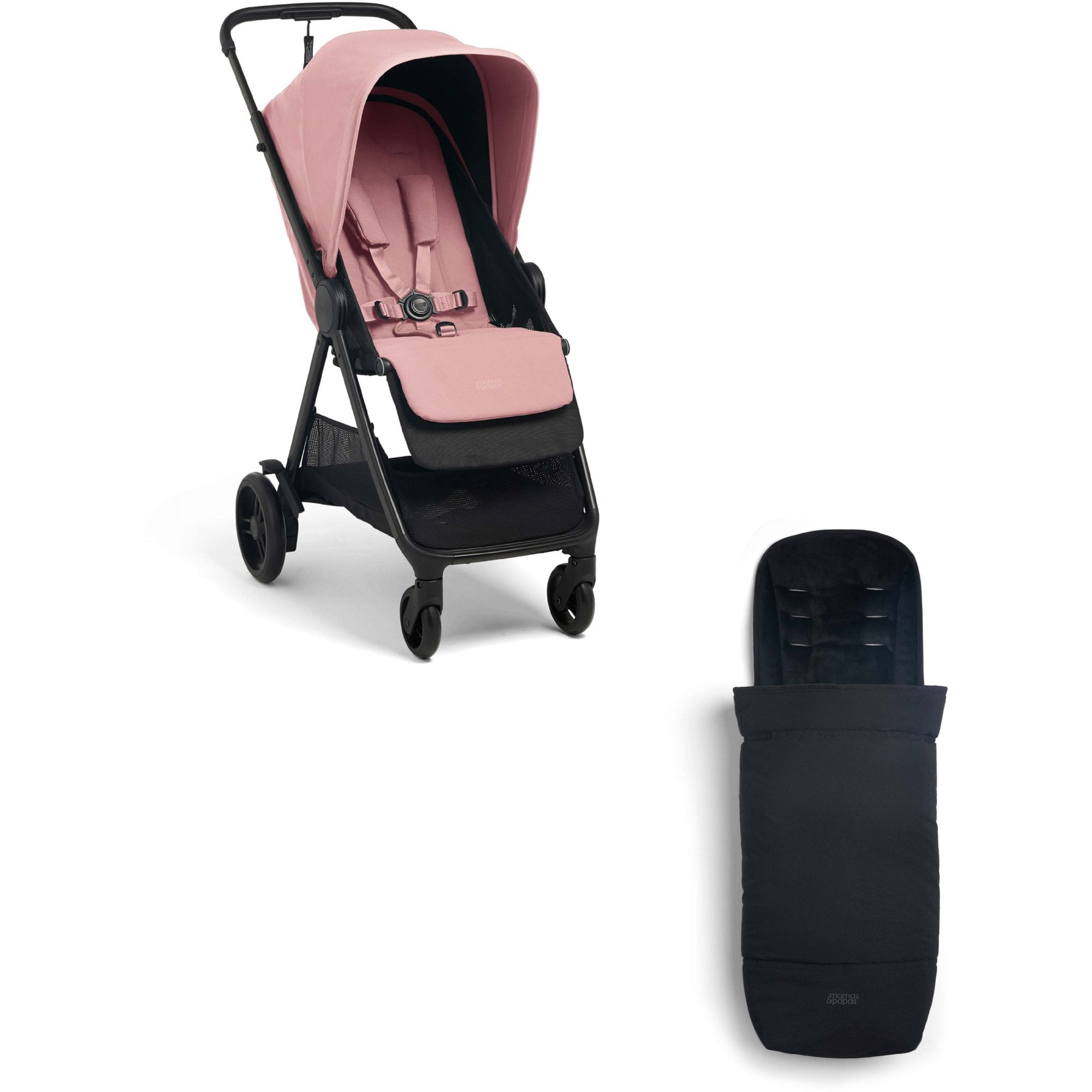 Mamas & Papas Libro Stroller Peony & Footmuff