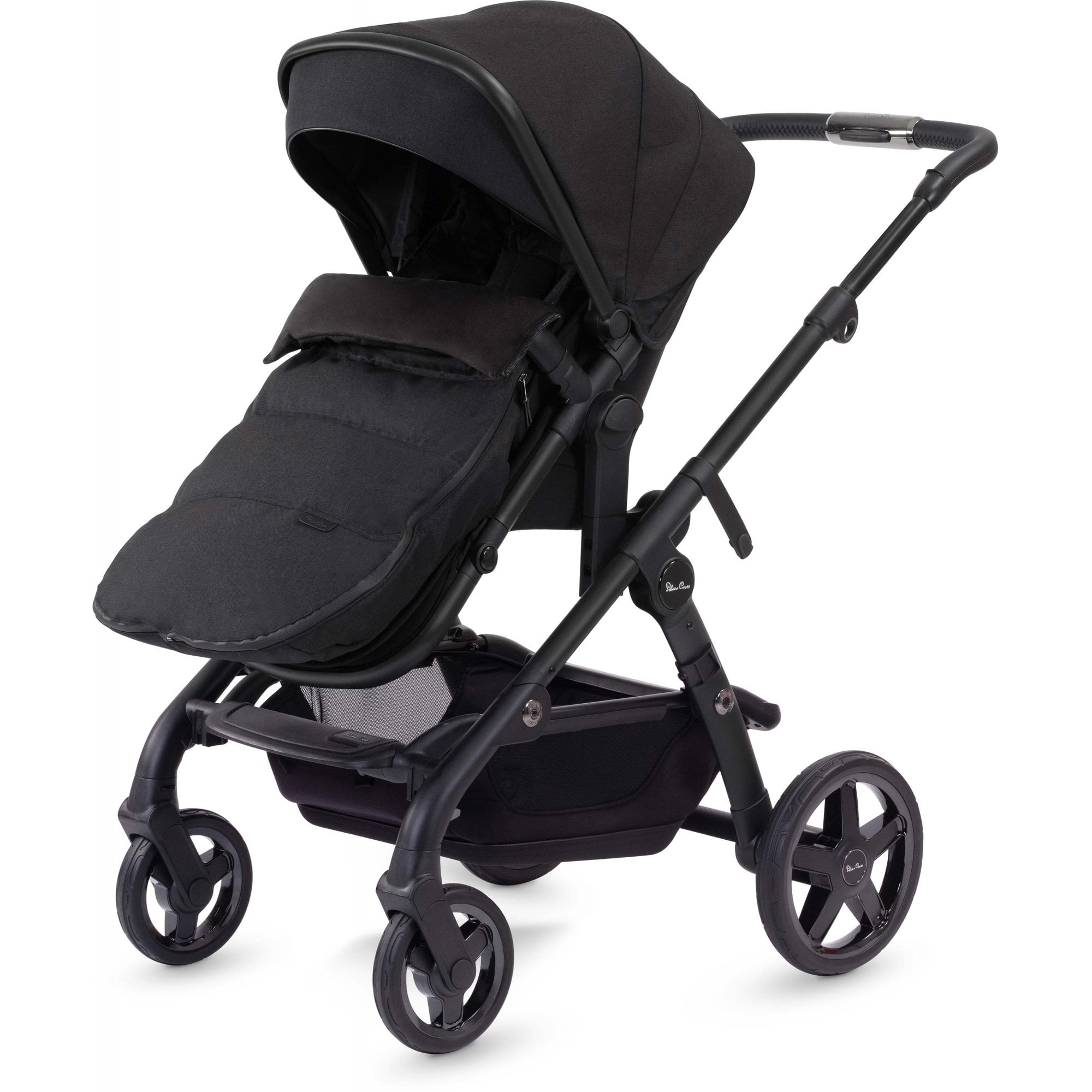 Silver Cross Wave Footmuff Onyx