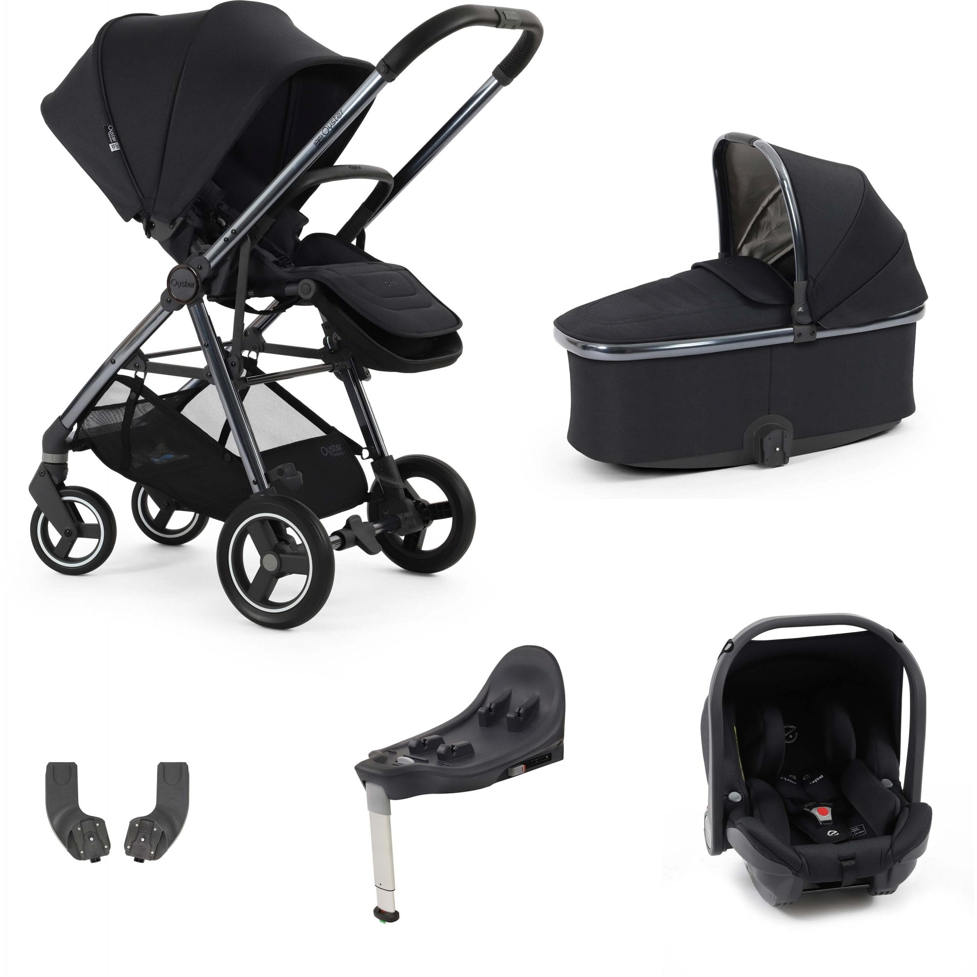 Oyster Gravity+ 5 Piece Package Carbonite