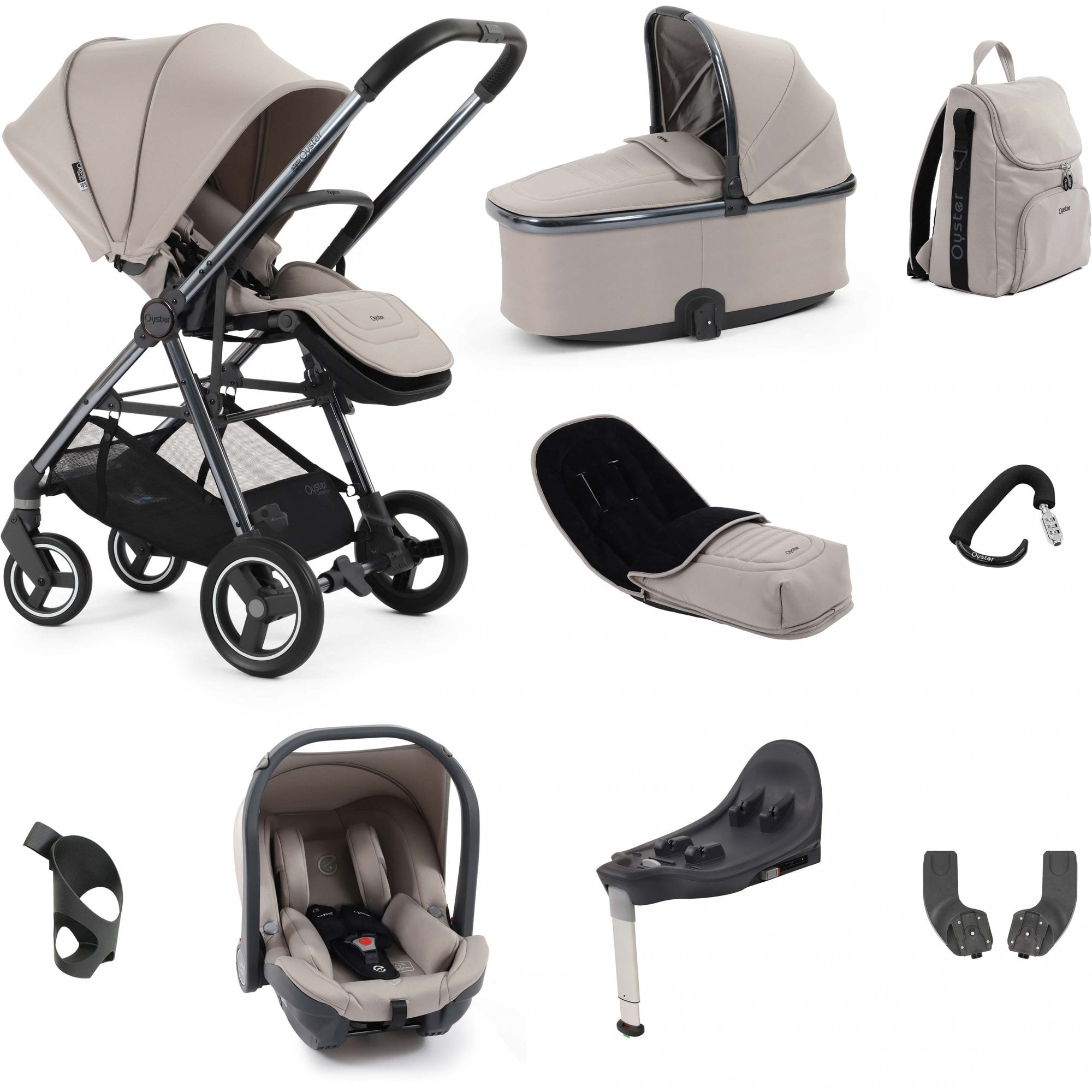 Oyster Gravity+ 9 Piece Package Stone