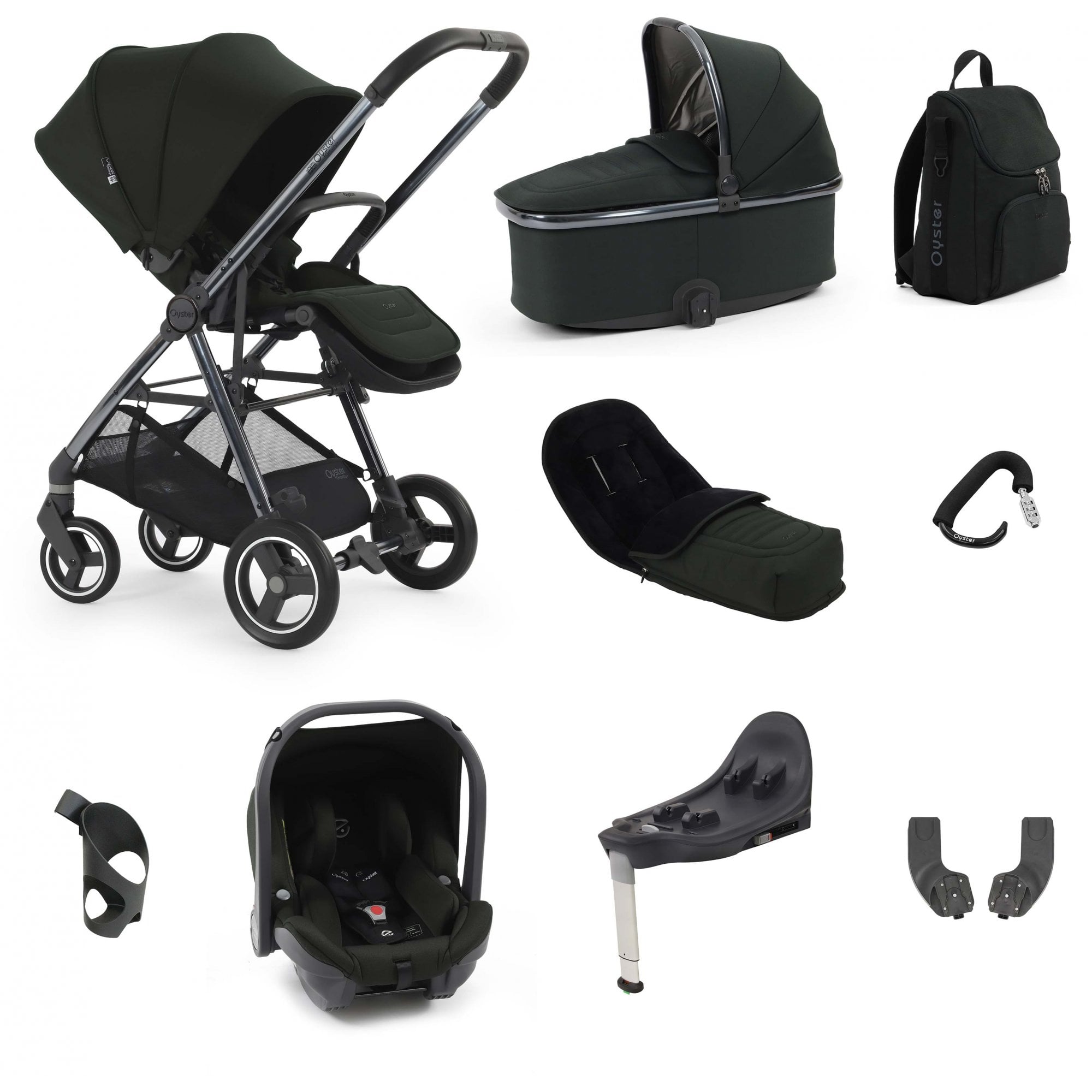 Oyster Gravity+ 9 Piece Package Black Olive