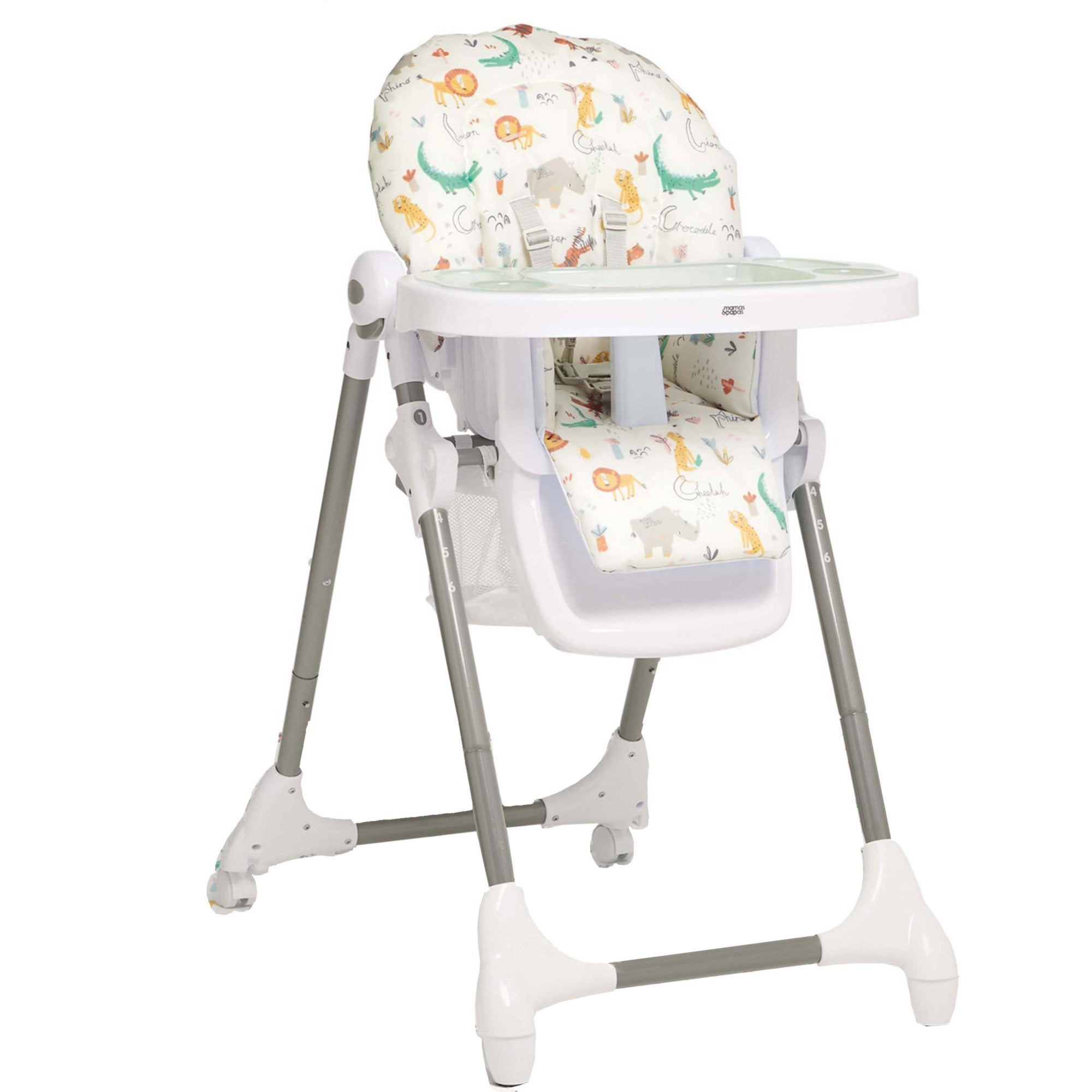 Mamas & Papas Snax Highchair Jungle Alphabet