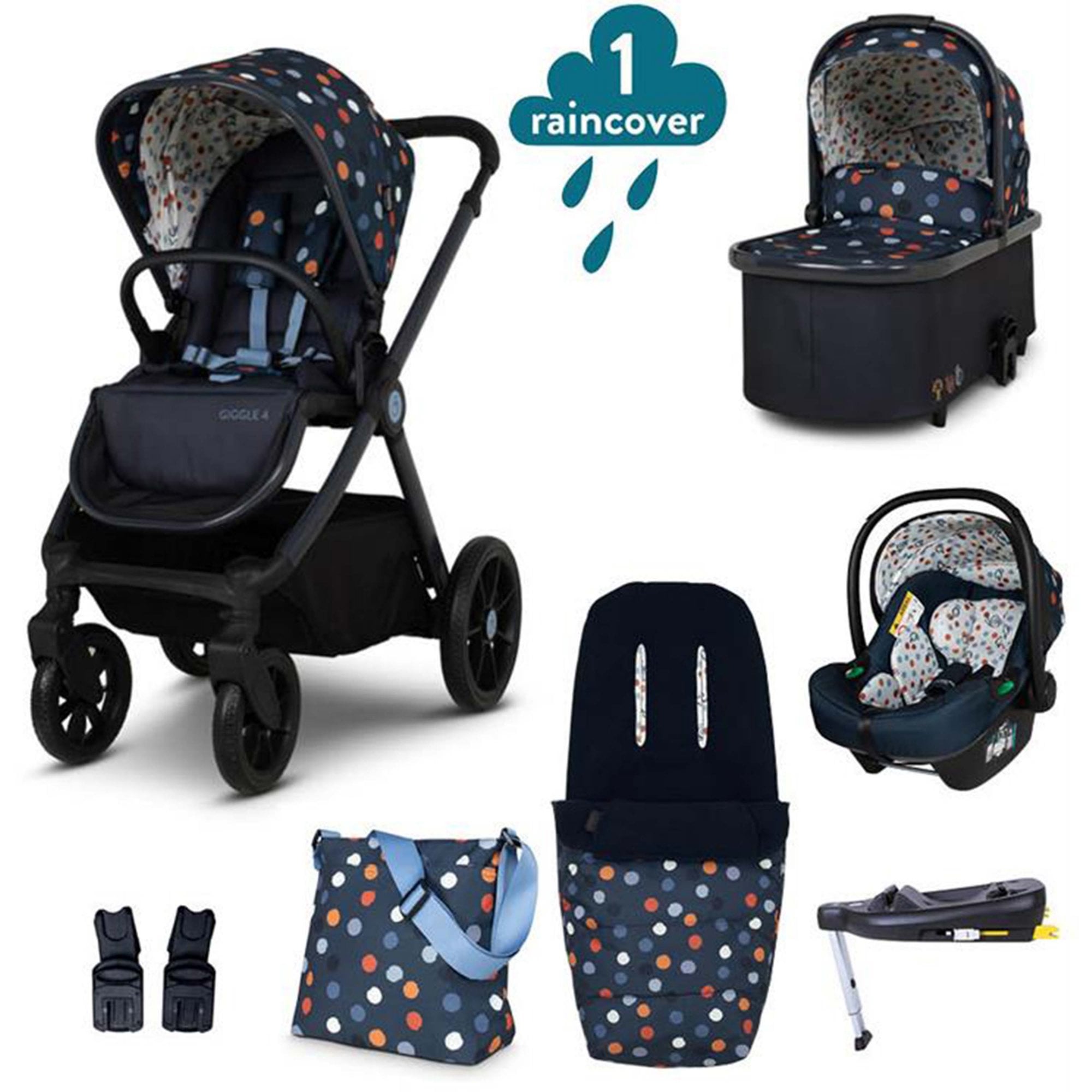 Cosatto Giggle 4 Everything Bundle Spot On