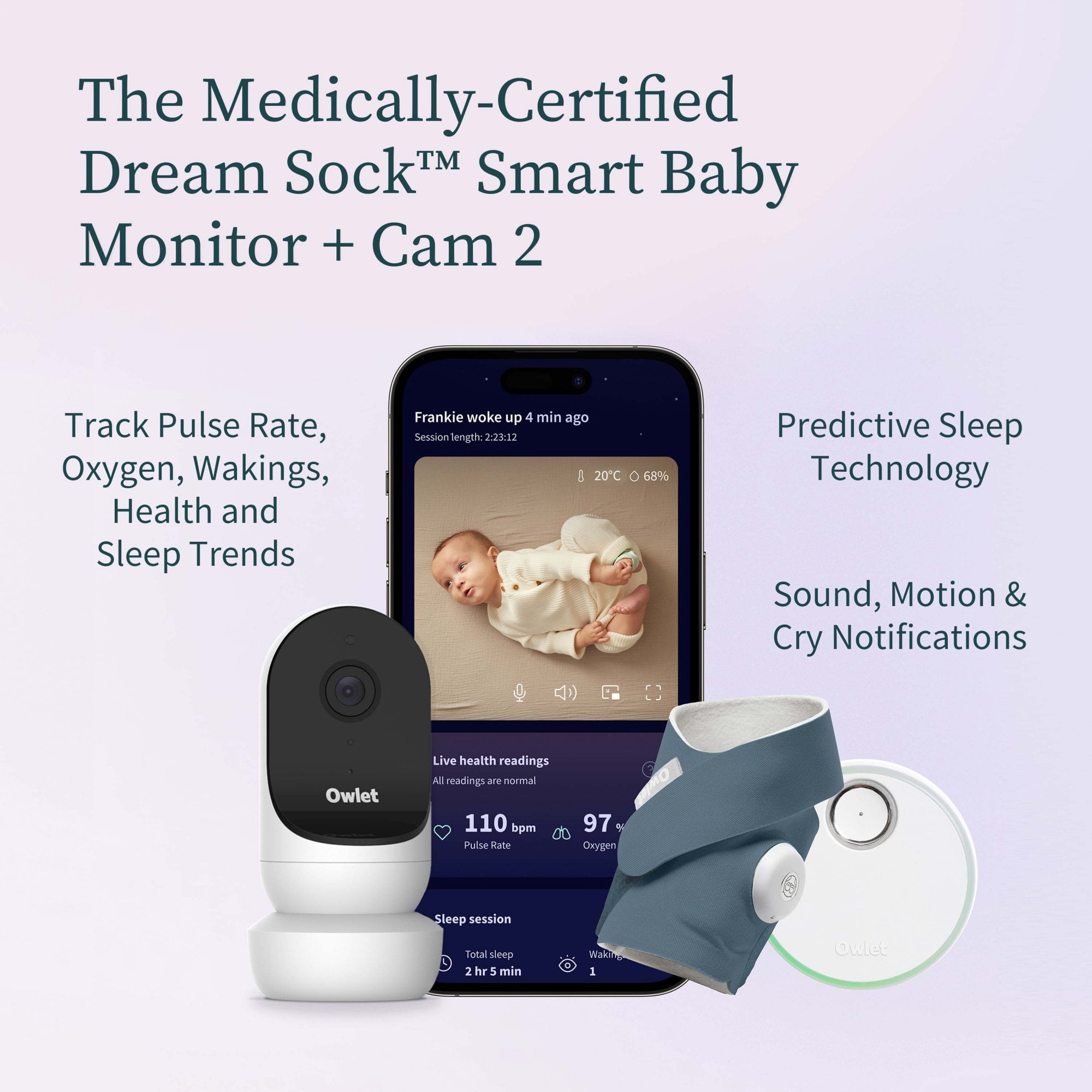 Owlet Dream Duo ™ Bundle Bedtime Blue