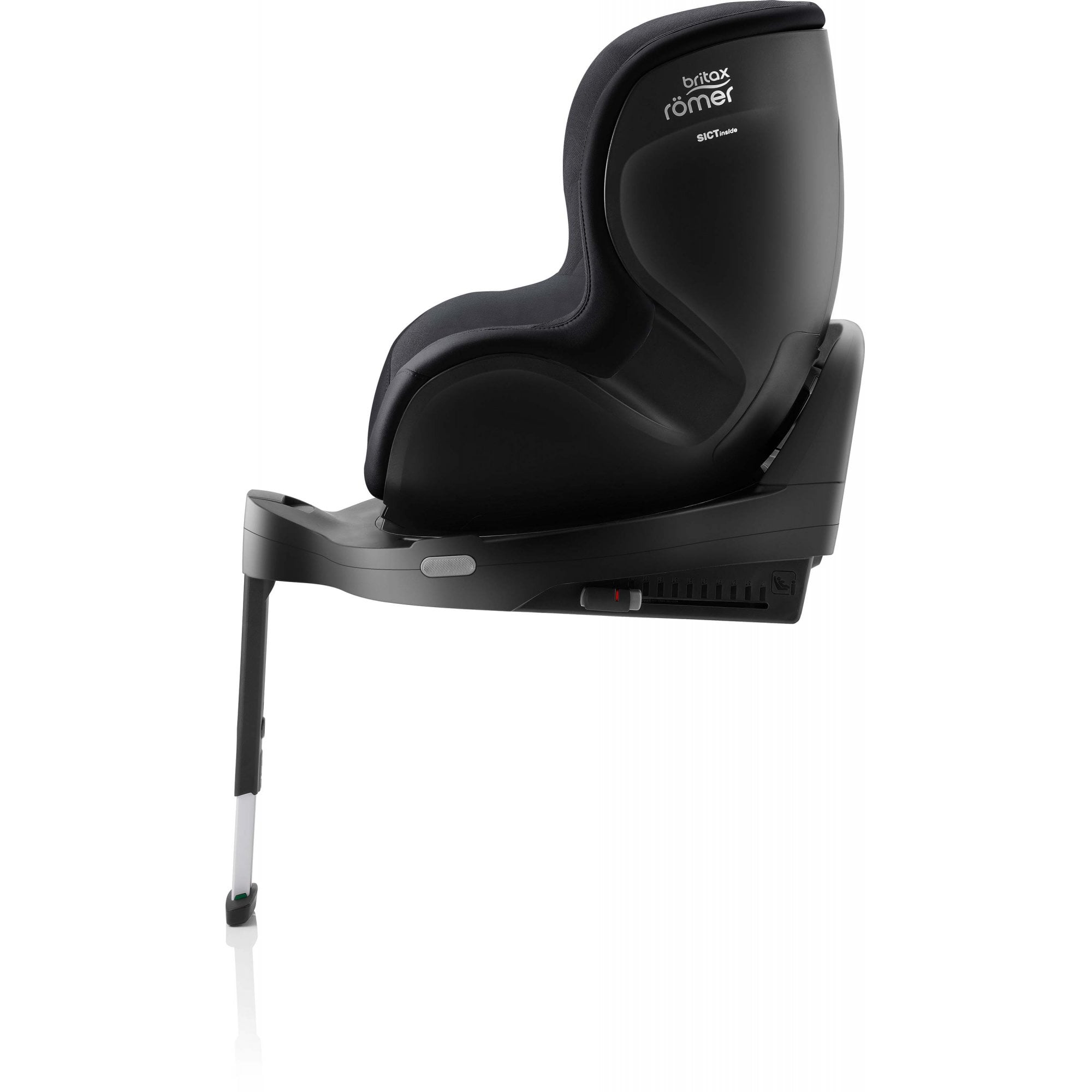 Britax Römer Dualfix 5Z Style Car Seat Carbon Black