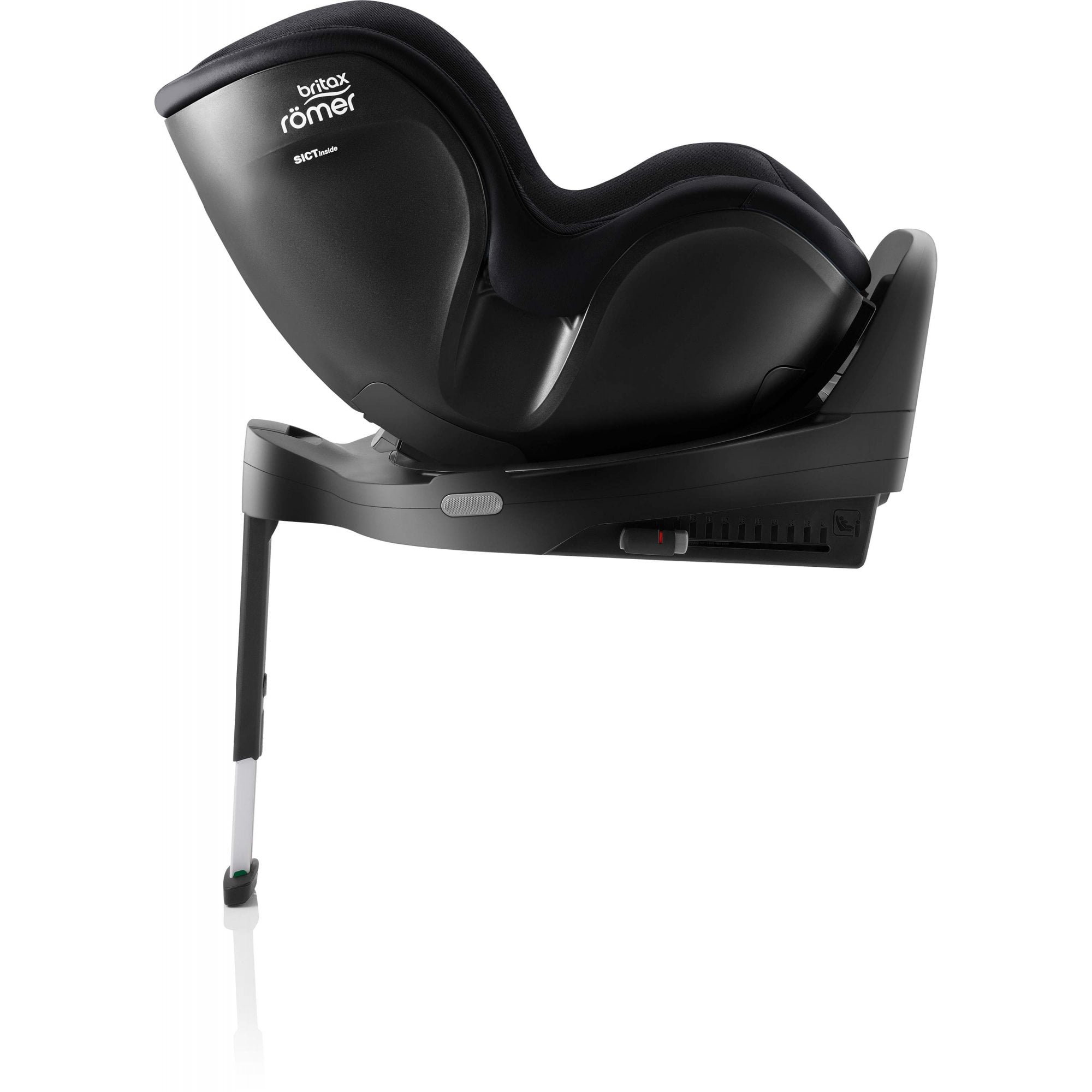 Britax Römer Dualfix 5Z Style Car Seat Carbon Black