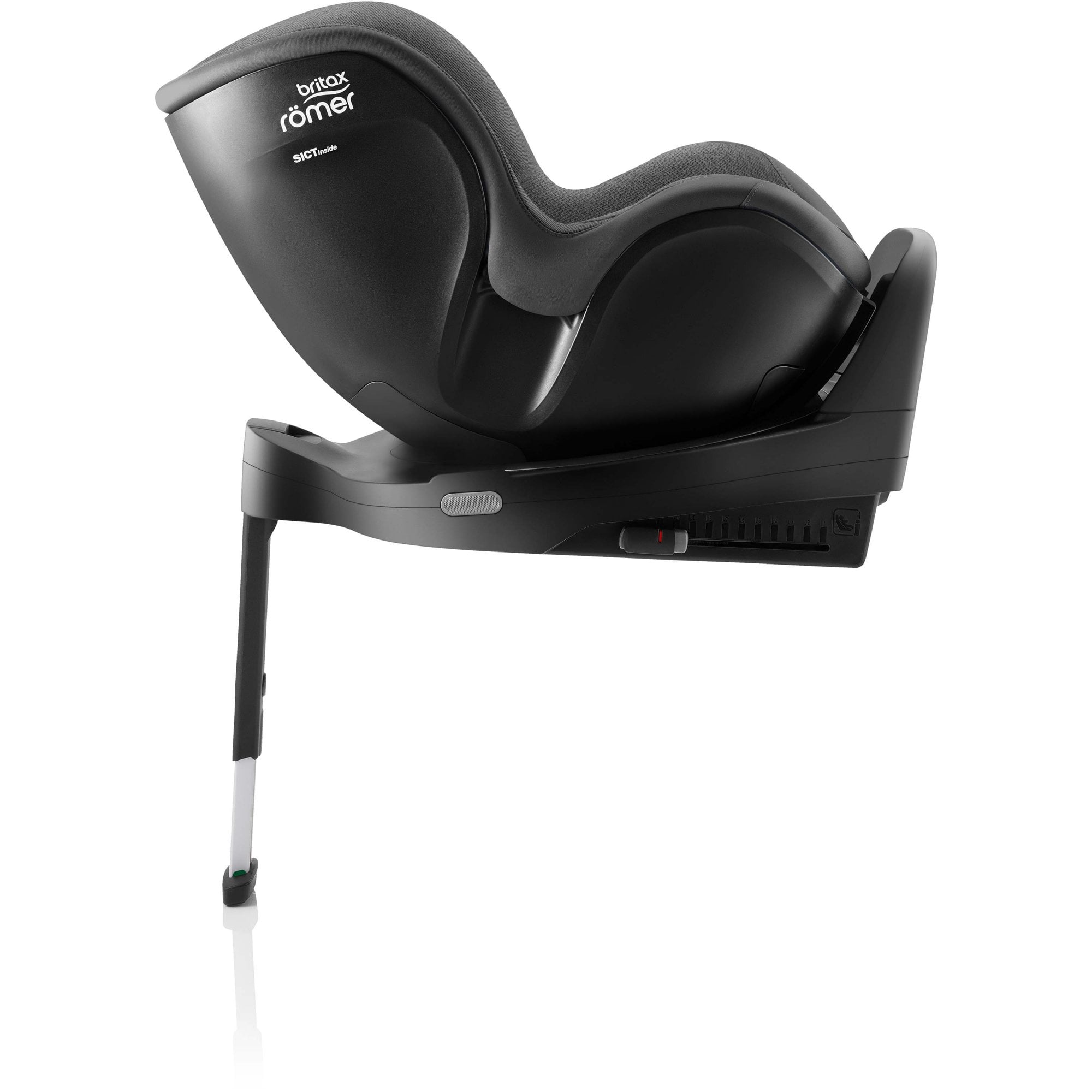 Britax Römer Dualfix Pro M 360 Spin Style Car Seat Mineral Grey