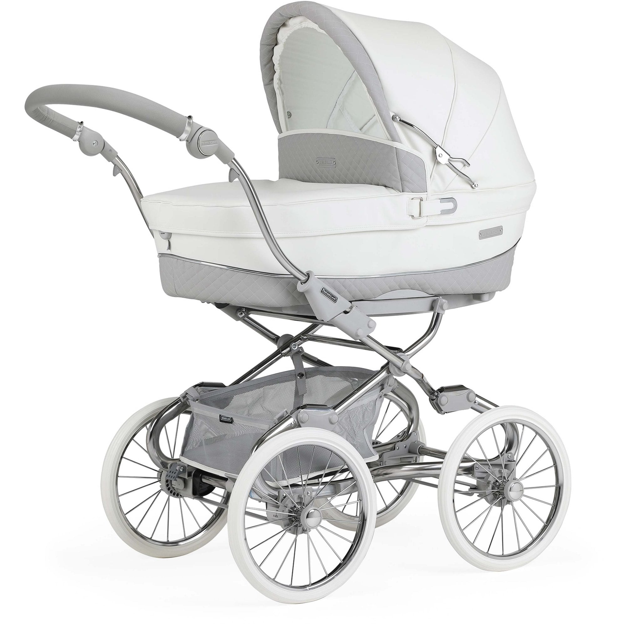 Bebecar Stylo Class+ Special Combination Pram Clouds + FREE Bag