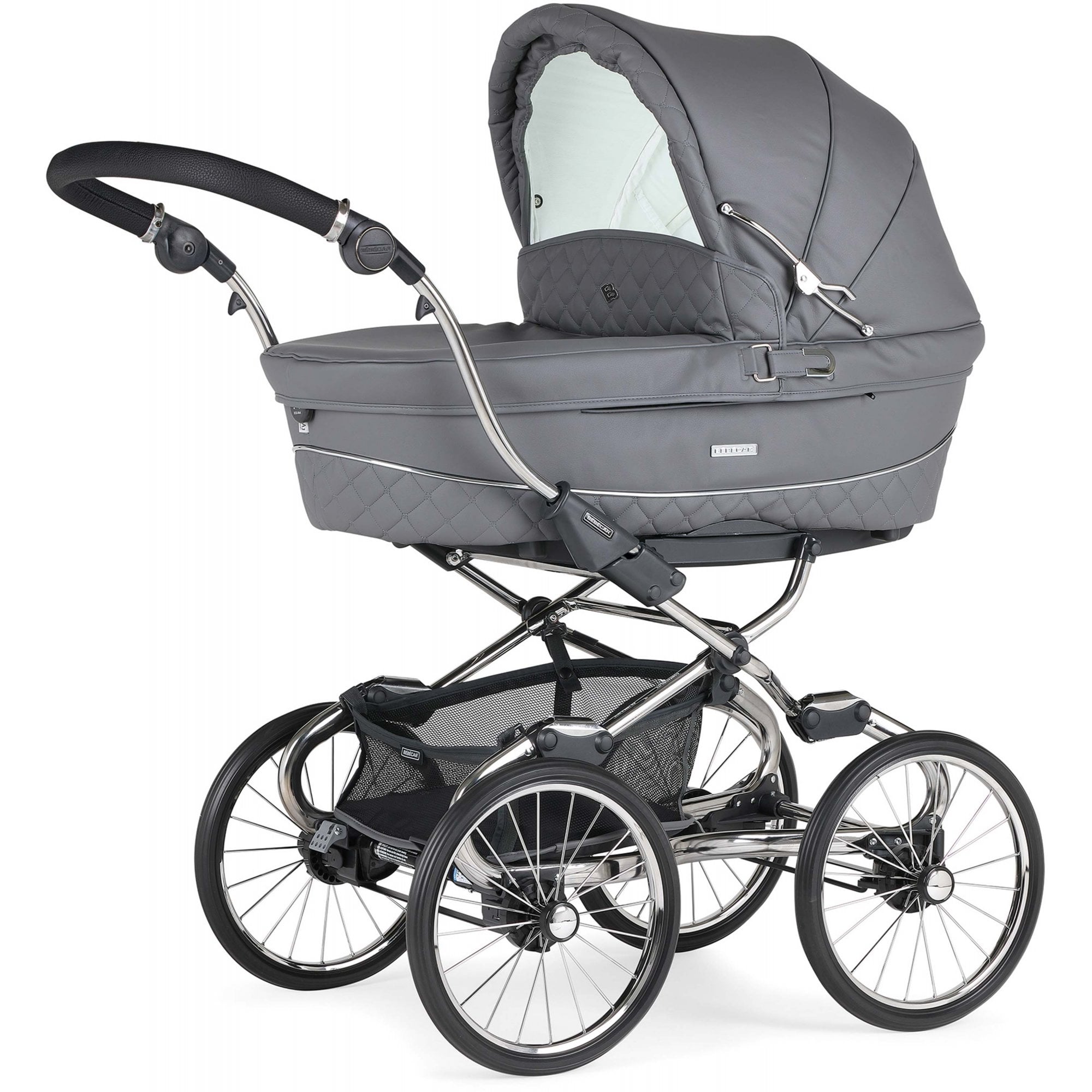 Bebecar Stylo Class+ Special Combination Stormy Grey & Car Seat