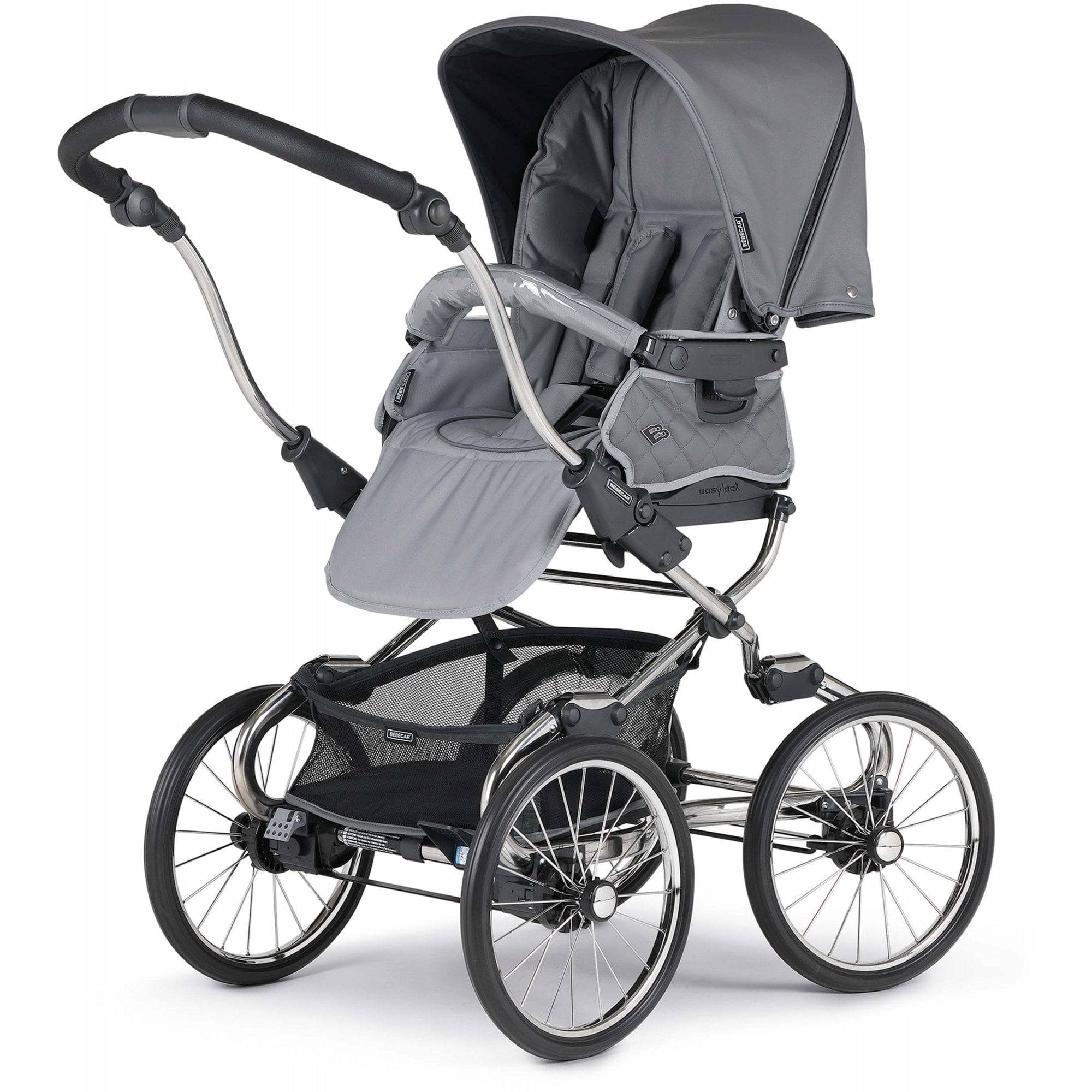 Bebecar Stylo Class+ Special Combination Pram Stormy Grey