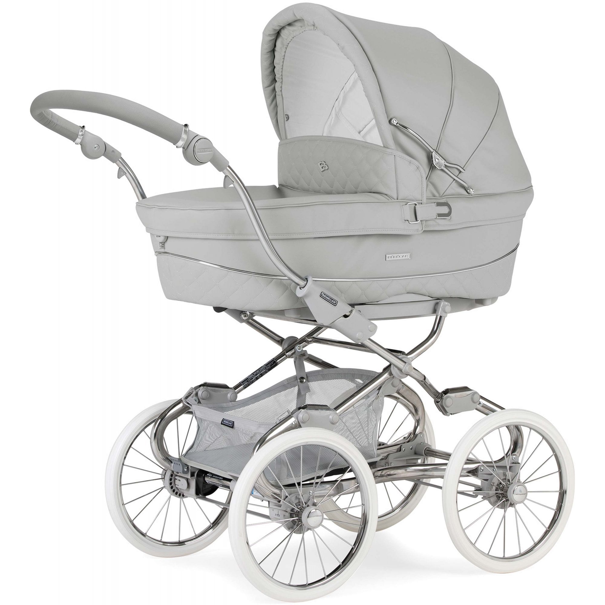 Bebecar Stylo Class+ Calm Grey Pram | Pushchair & Carrycot UK – WH Watts