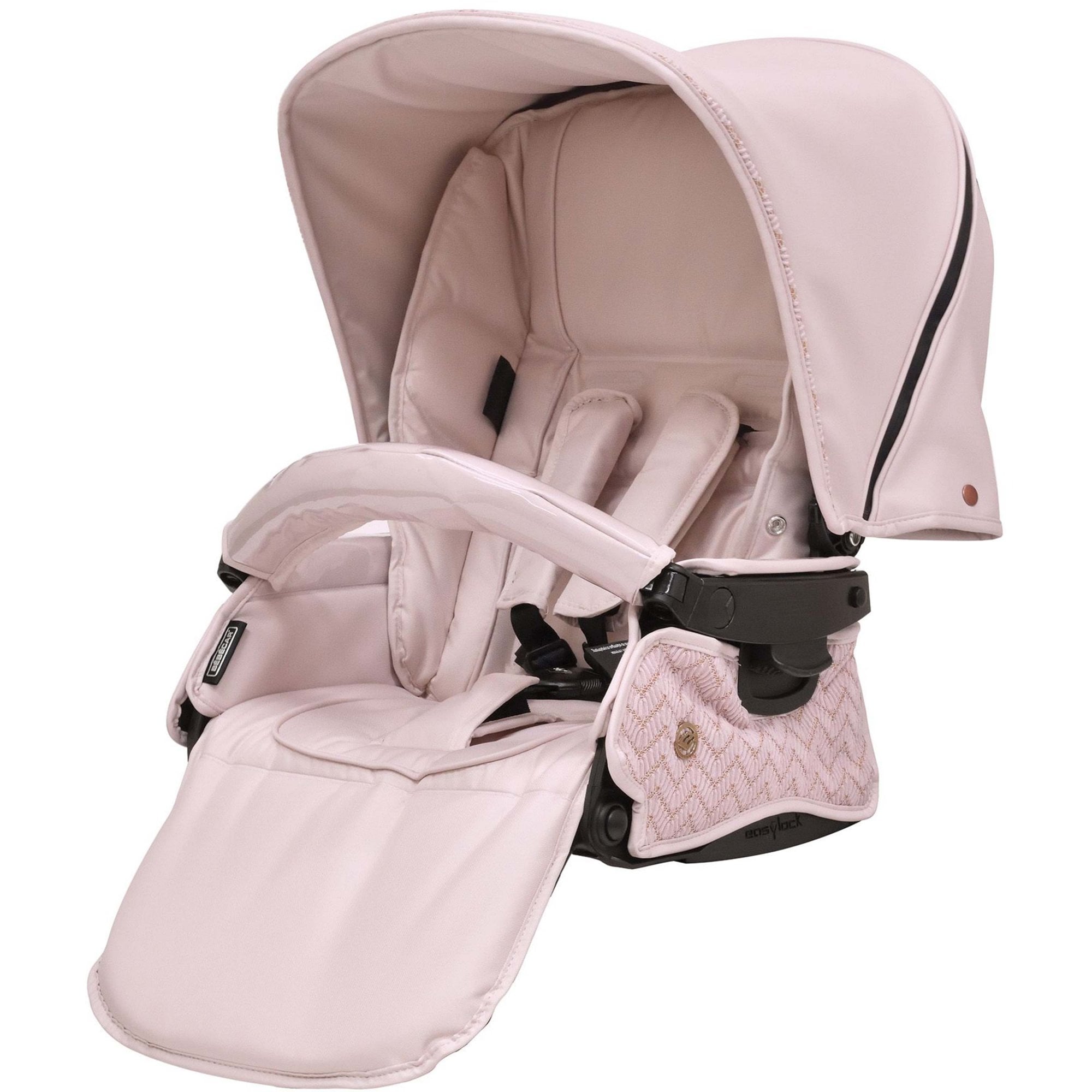 Bebecar Premium Privé Stylo Class+ i-Size Car Seat Woven Pink