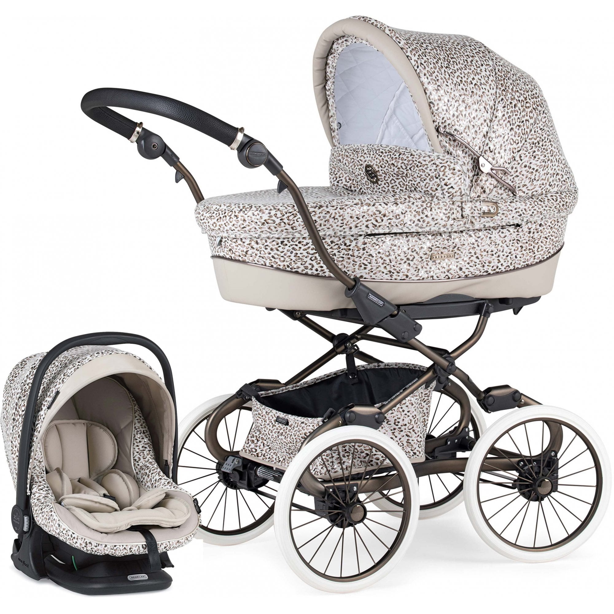 Bebecar Premium Privé Stylo Class+ i-Size Car Seat Animal Print