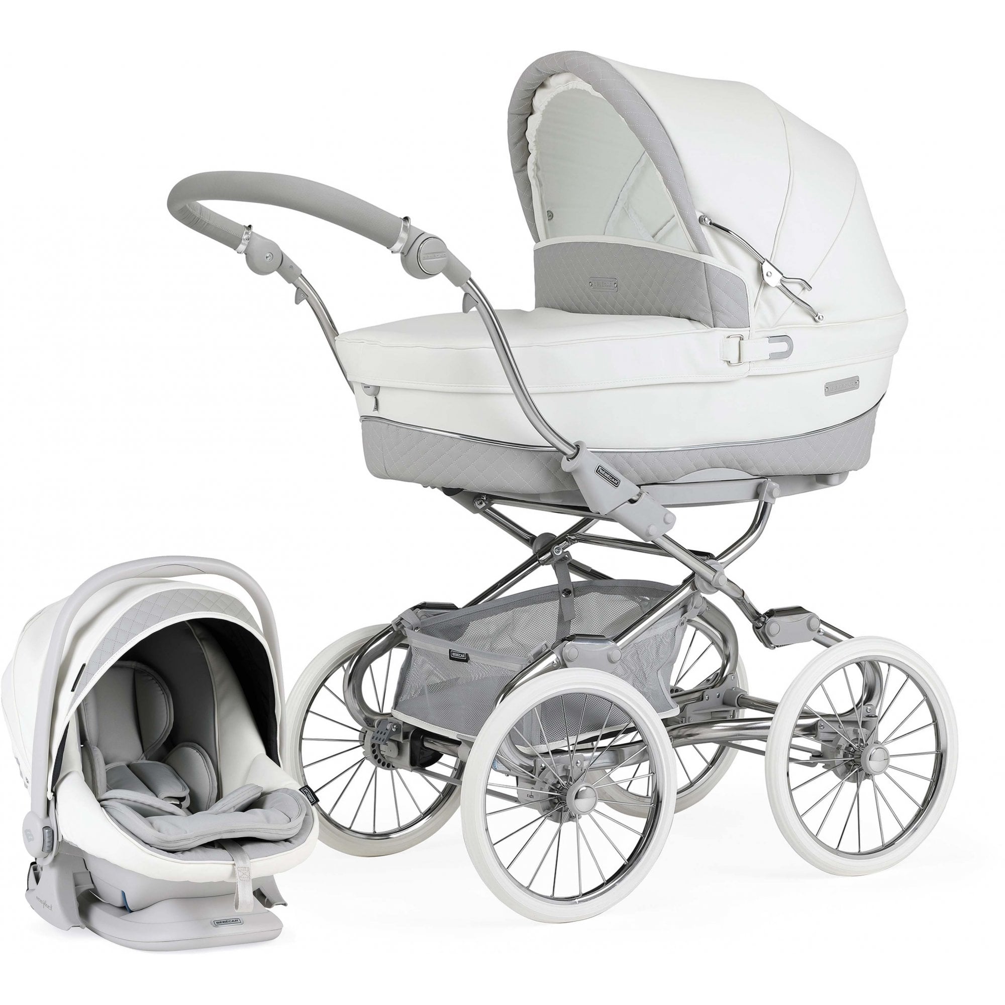 Bebecar Stylo Class+ Special Combination Clouds & Car Seat