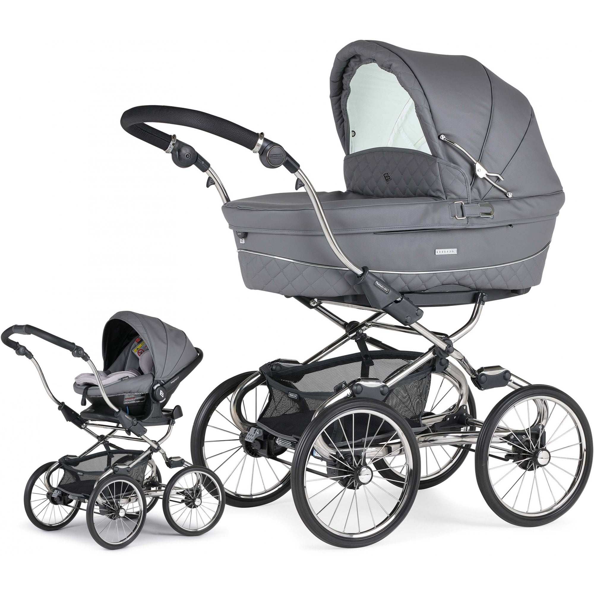 Bebecar Stylo Class+ Special Combination Stormy Grey & Car Seat