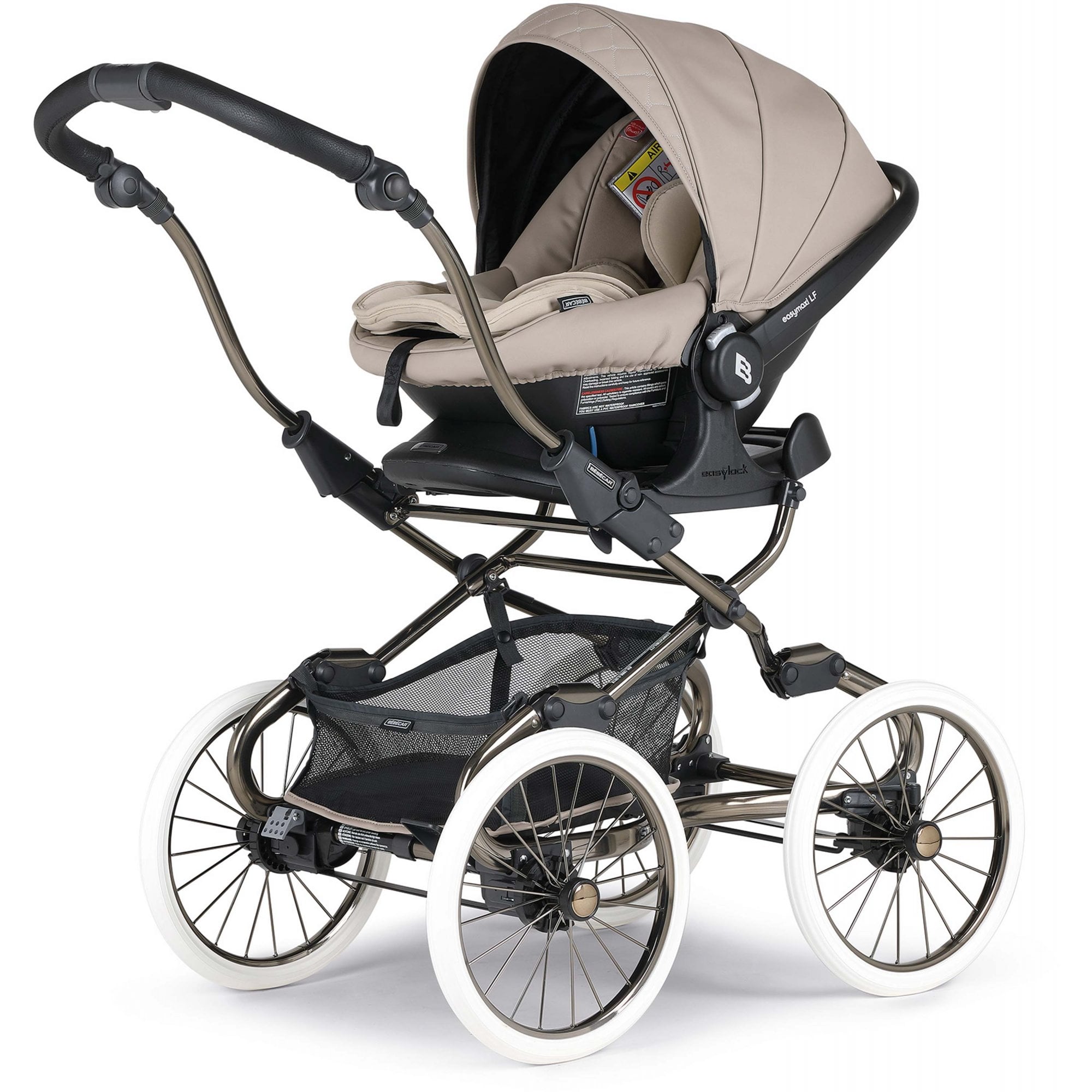 Bebecar Stylo Class+ Special Combination Autumn Beige & Car Seat