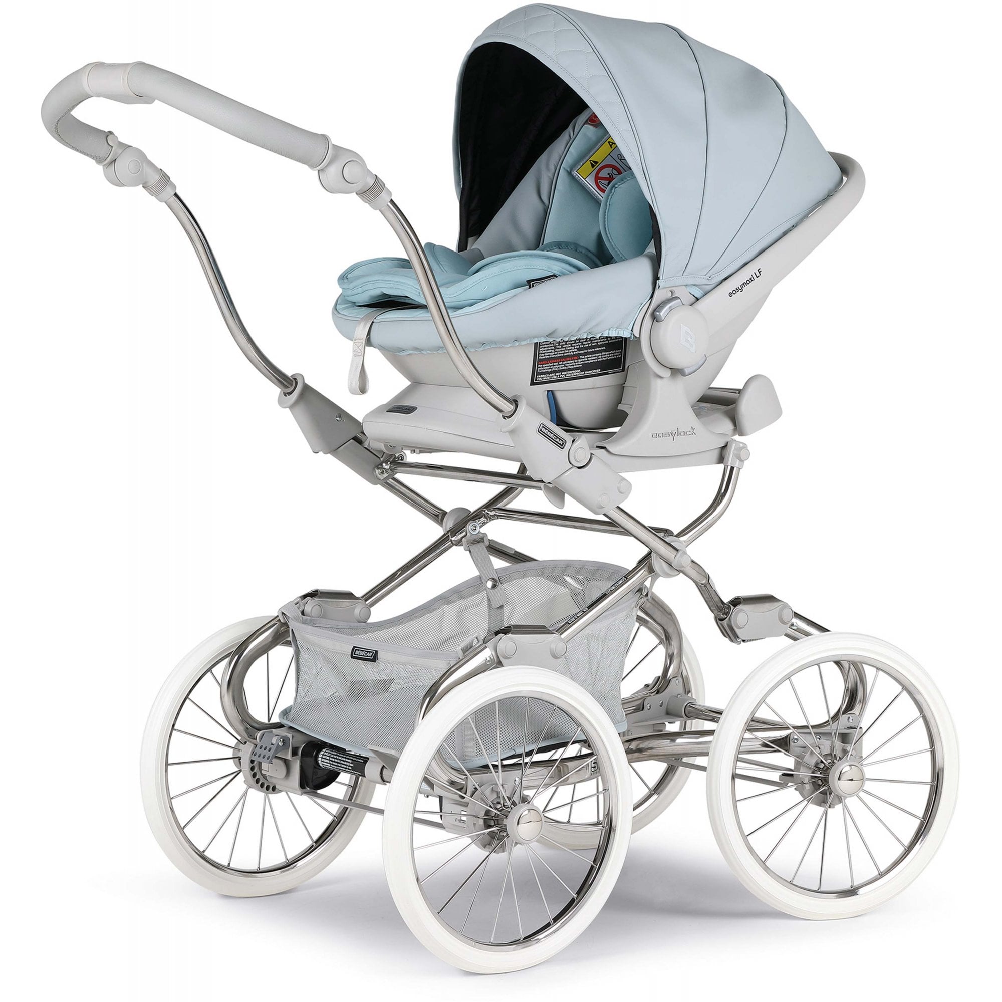 Bebecar Stylo Class+ Special Combination Sky Blue & Car Seat