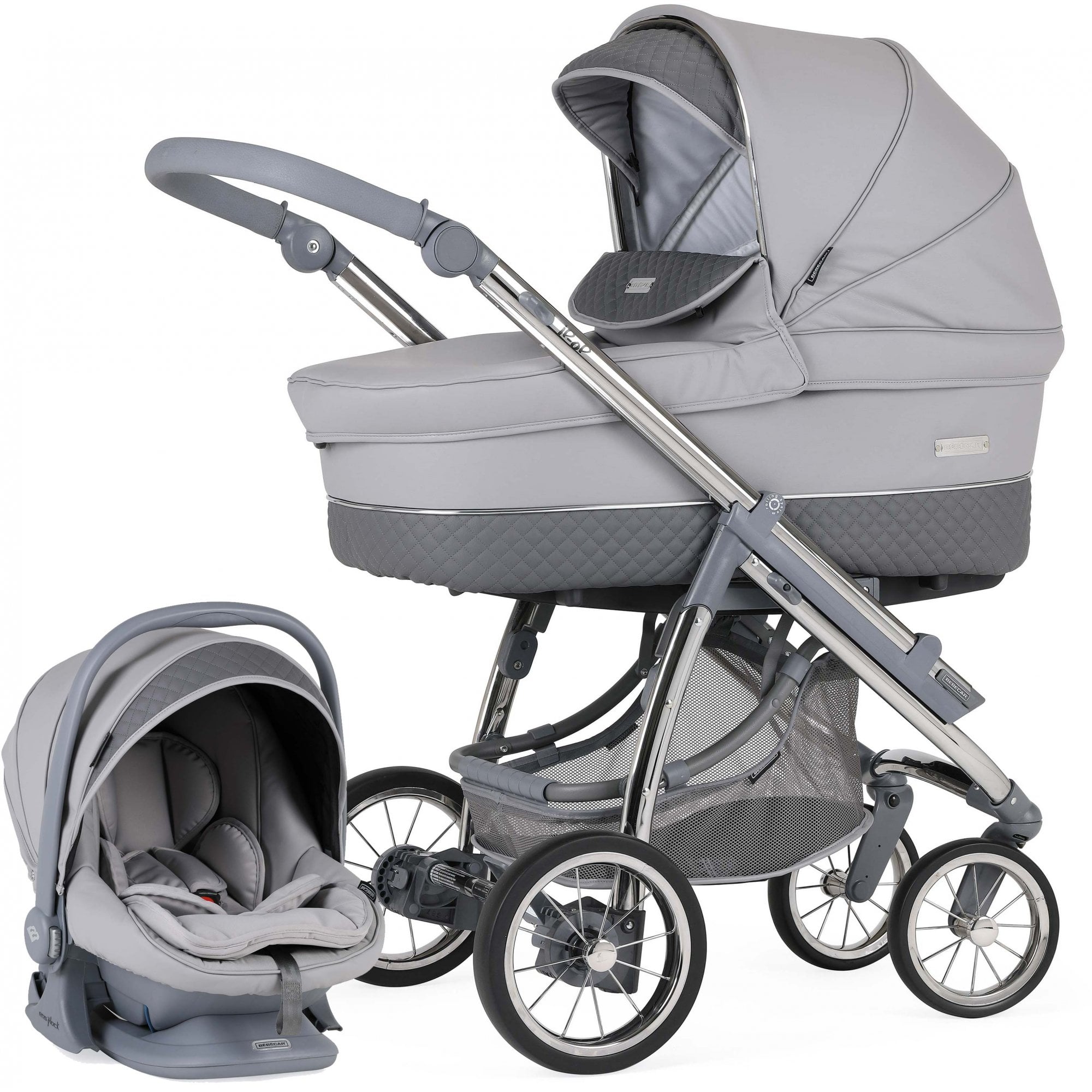 Bebecar Pack IPOP R Classic XL Special Combination Trio Pewter