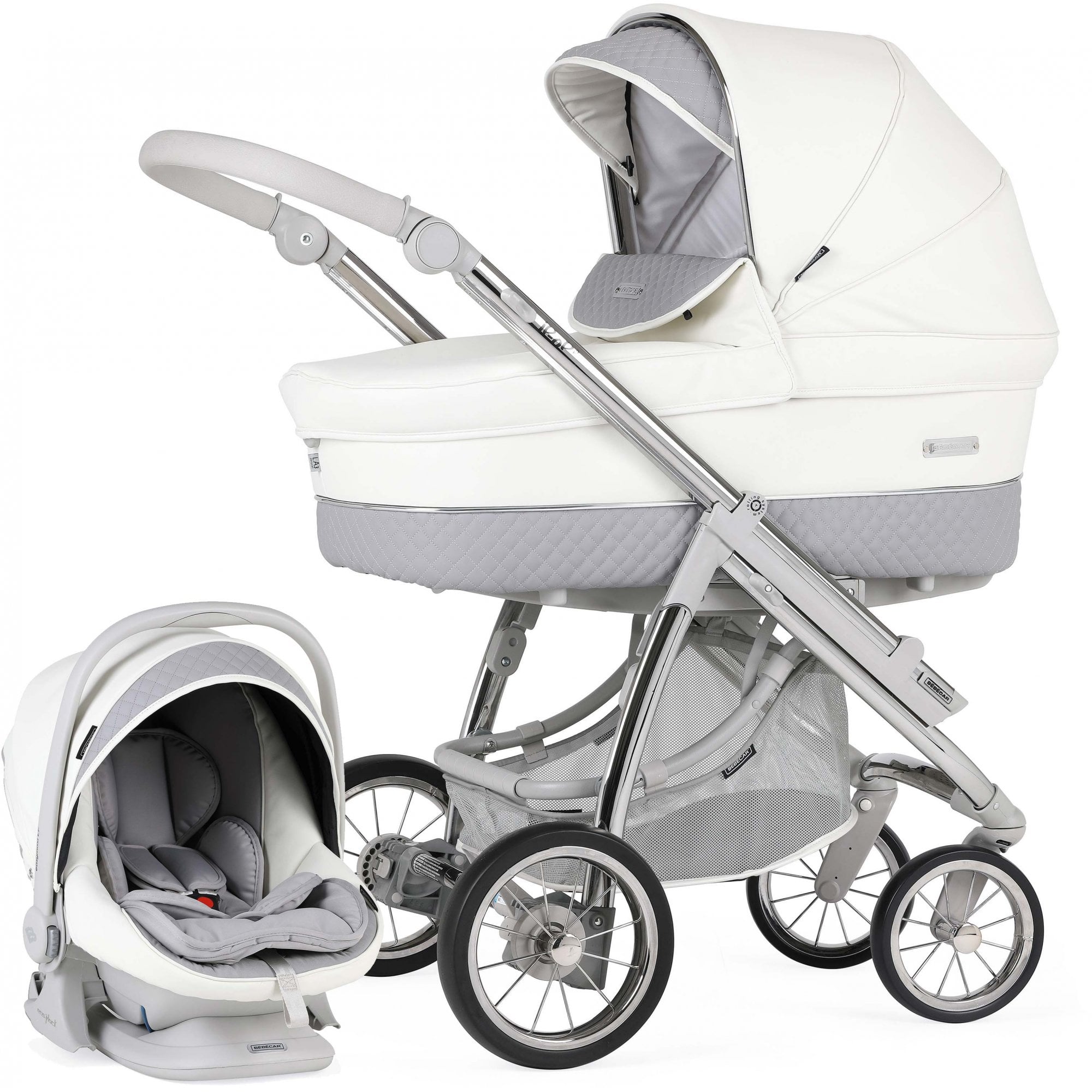Bebecar Pack IPOP XL Classic Special Combination Trio Dove Grey