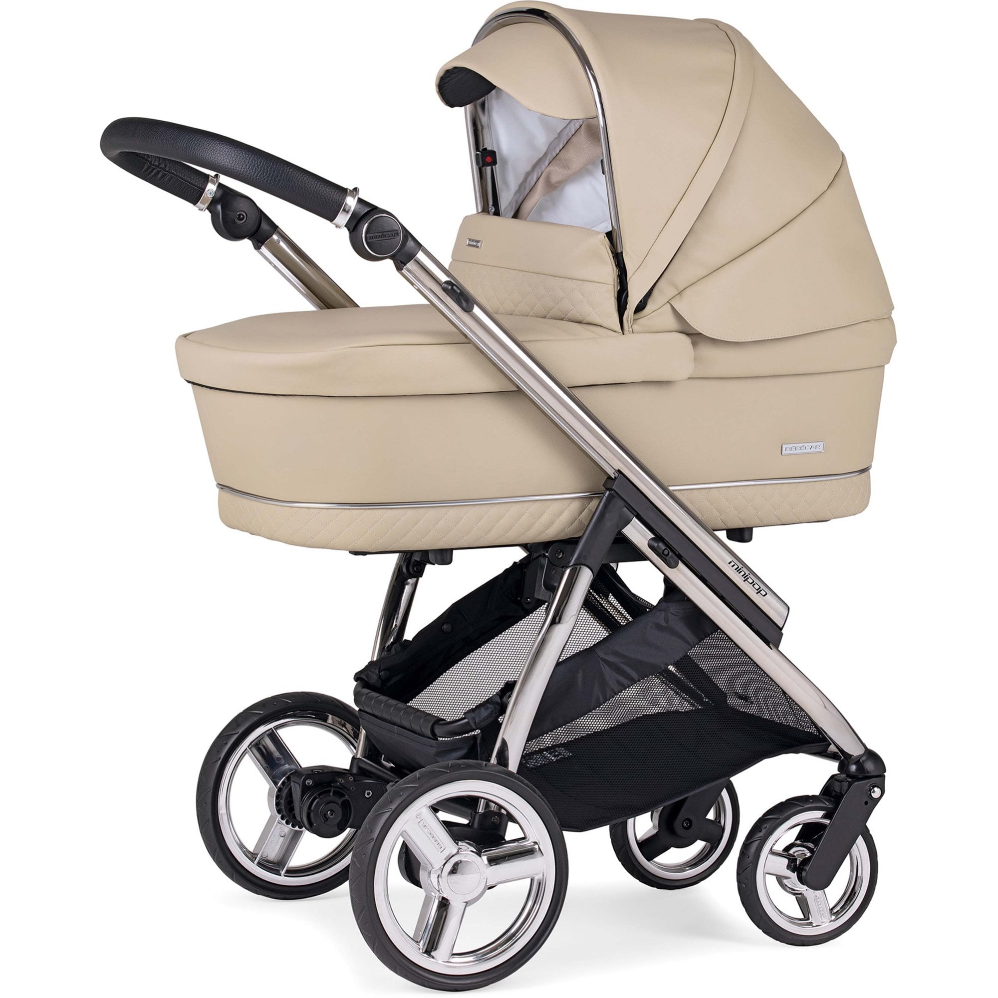 Bebecar Duo Minipop Pram Beige