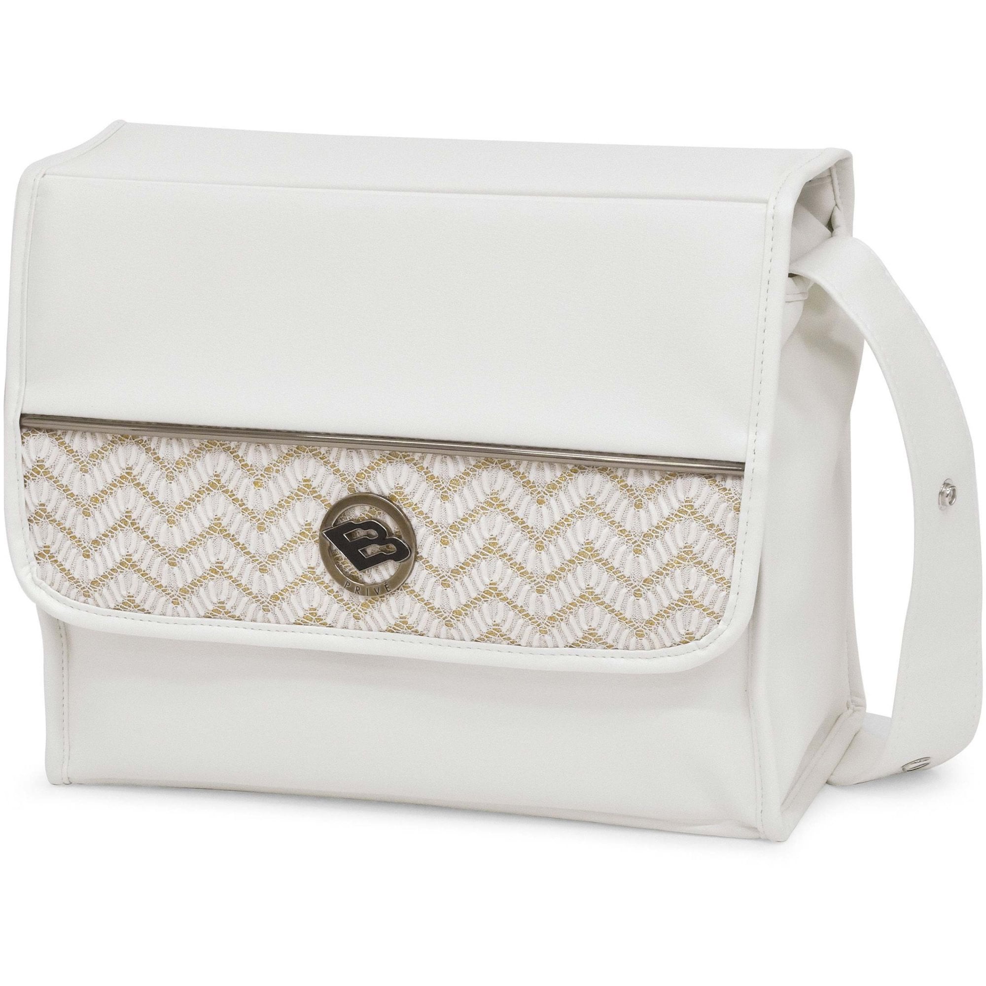 Bebecar Premium Privé Carré Changing Bag Woven White