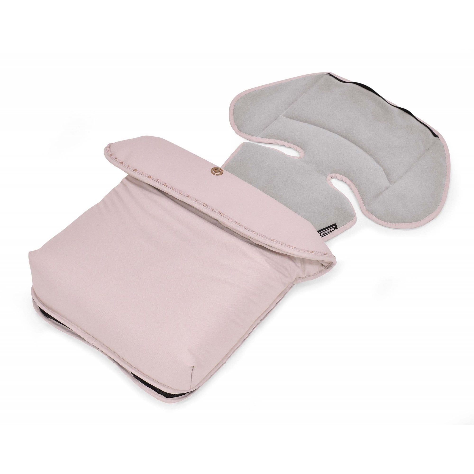 Bebecar Premium Privé Fleece Footmuff Woven Pink