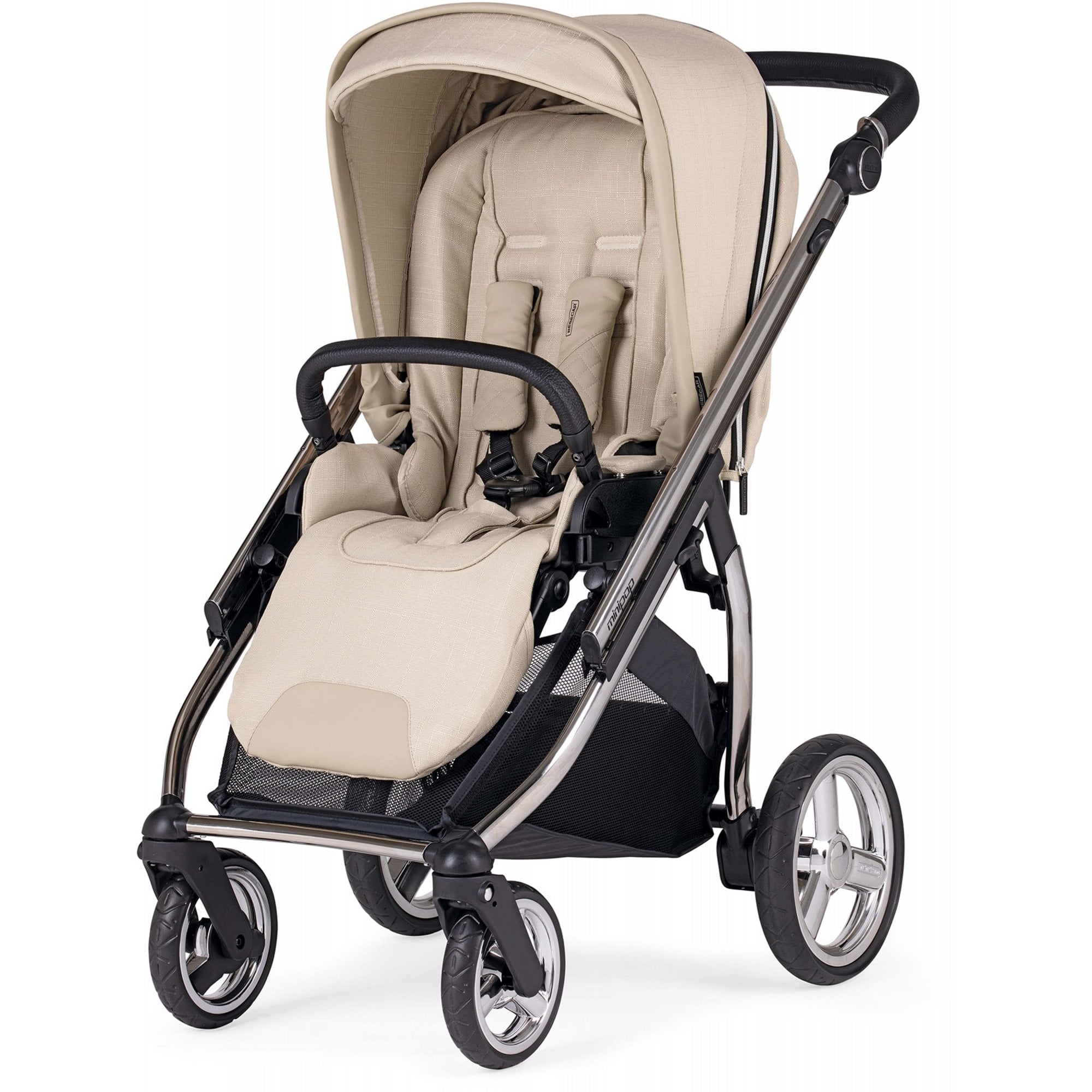 Bebecar Trio Minipop Pram Beige