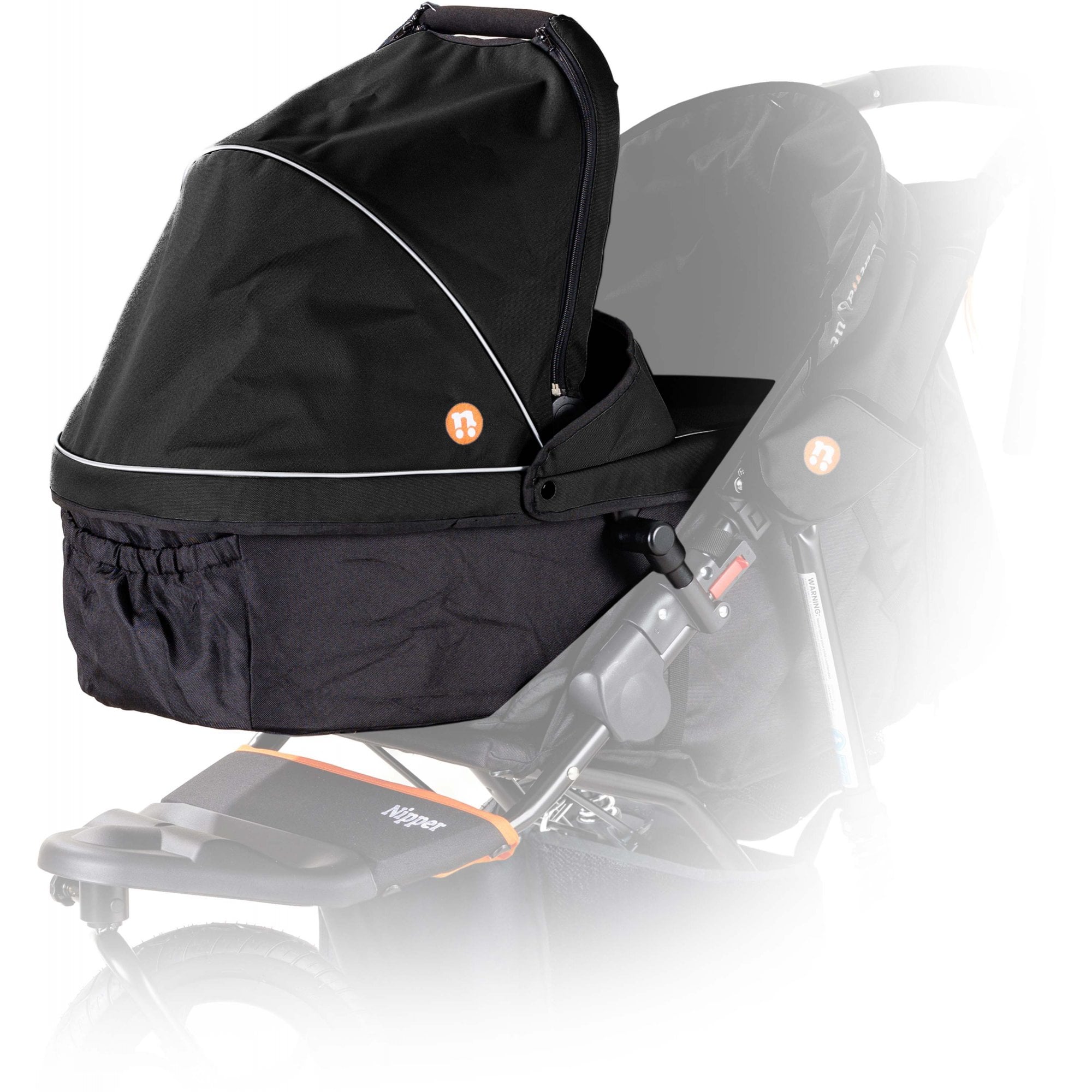 Out 'n' About Nipper V5 Single Carrycot Summit Black