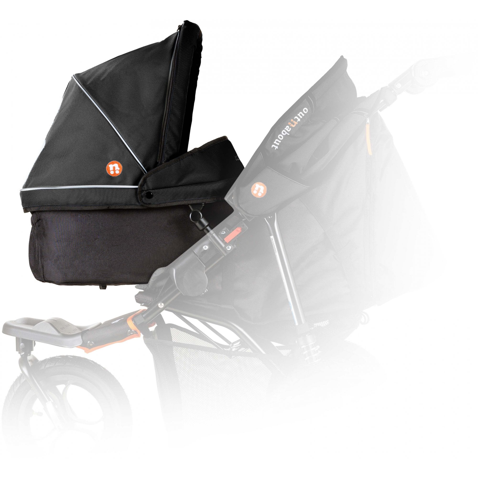 Out 'n' About Nipper V5 Single Carrycot Summit Black