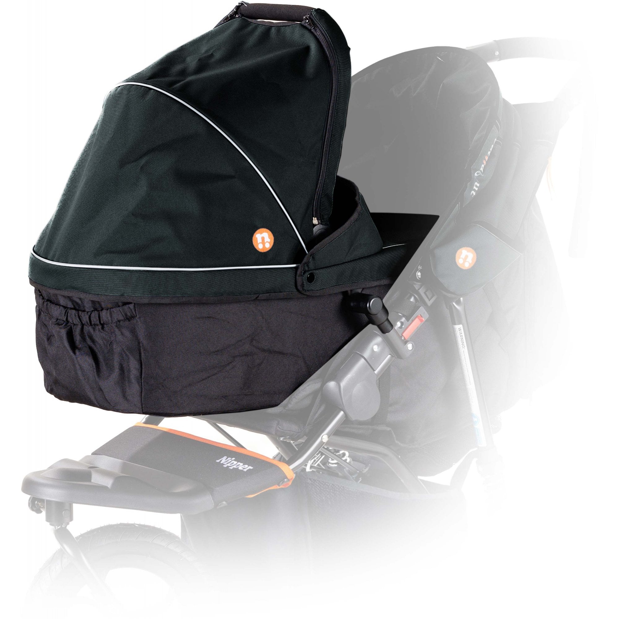 Out 'n' About Nipper V5 Single Carrycot Forest Black