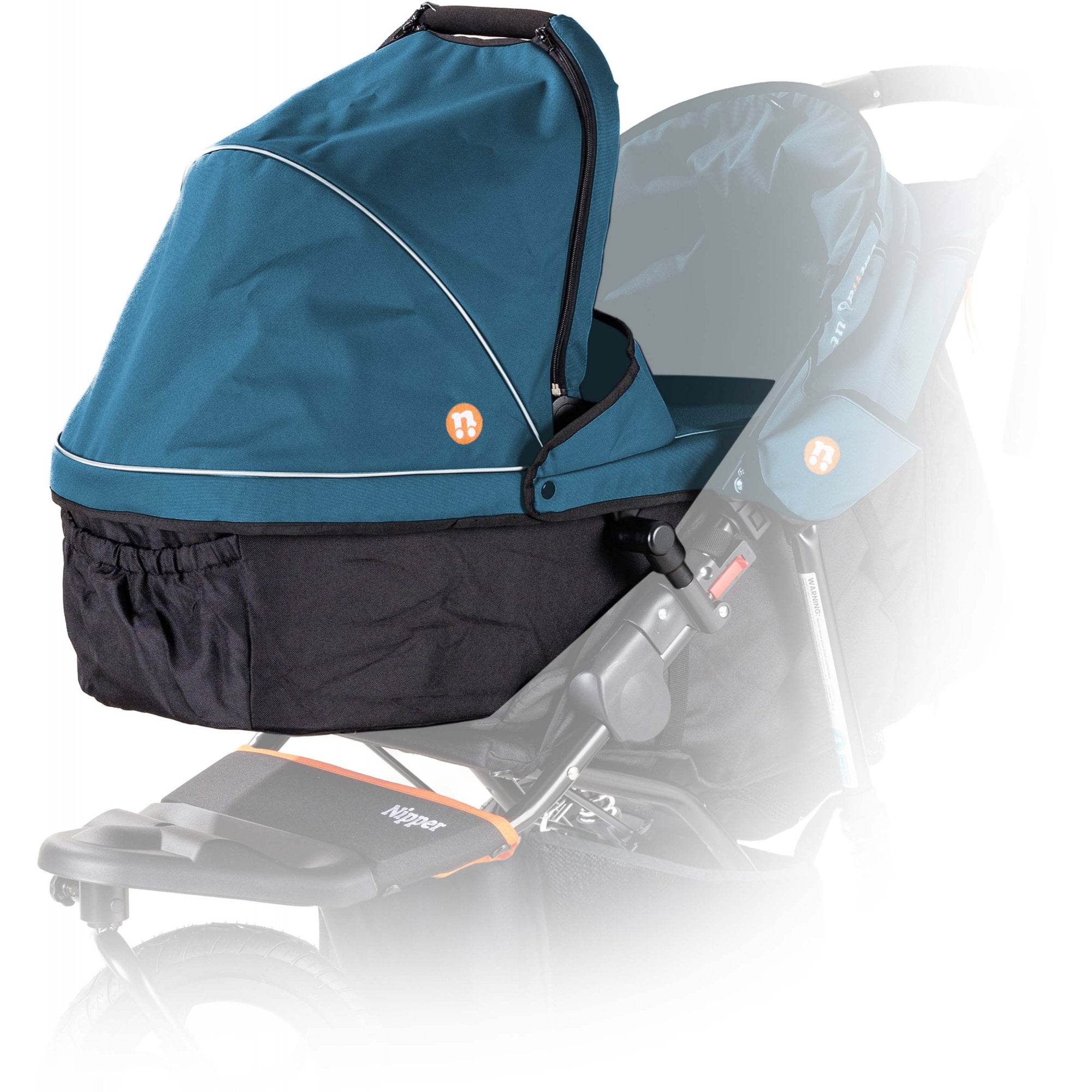 Out 'n' About Nipper V5 Single Carrycot Highland Blue