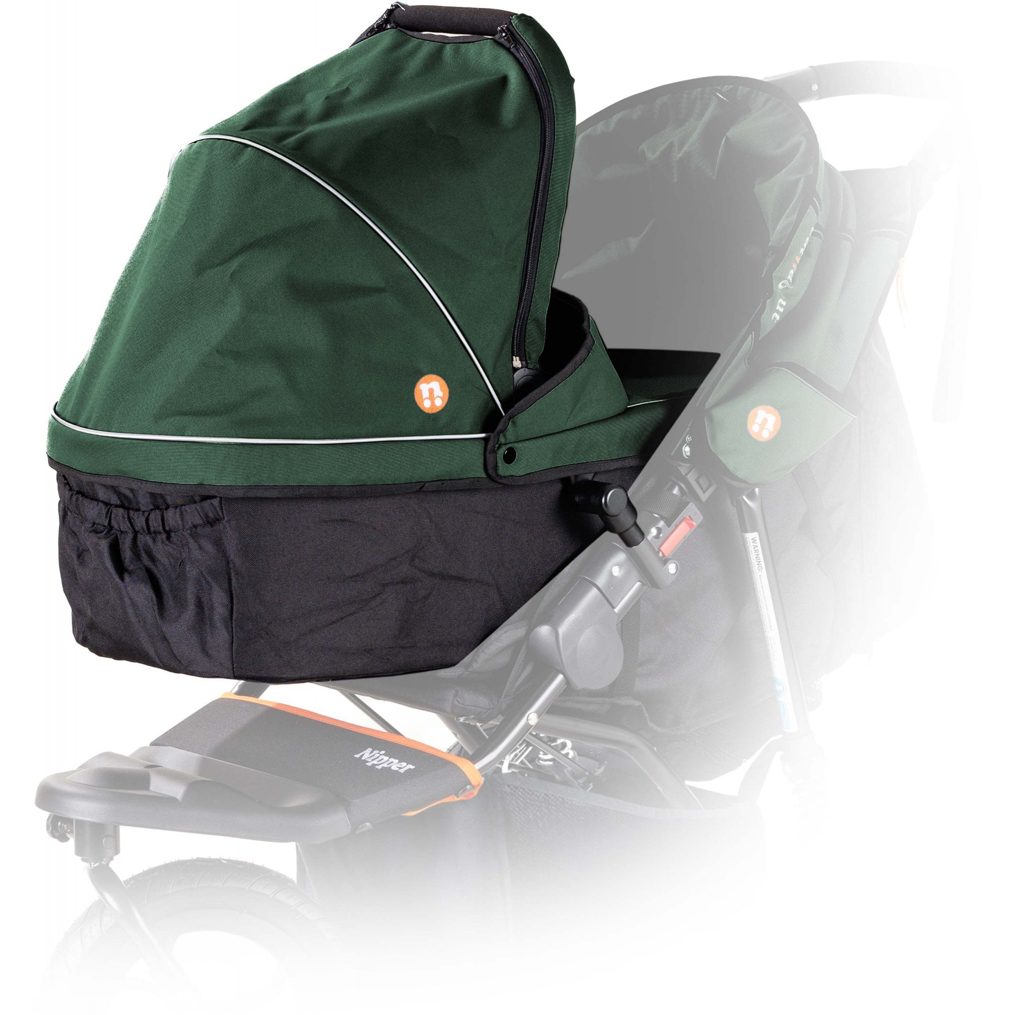 Out 'n' About Nipper V5 Single Carrycot Sycamore Green
