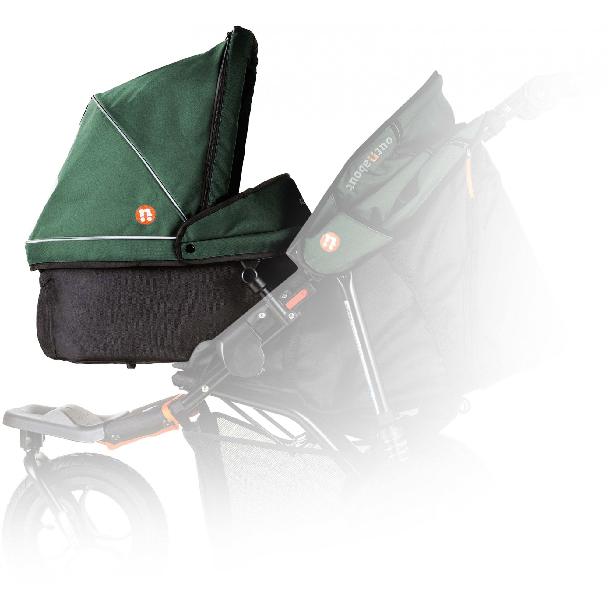 Out 'n' About Nipper V5 Single Carrycot Sycamore Green